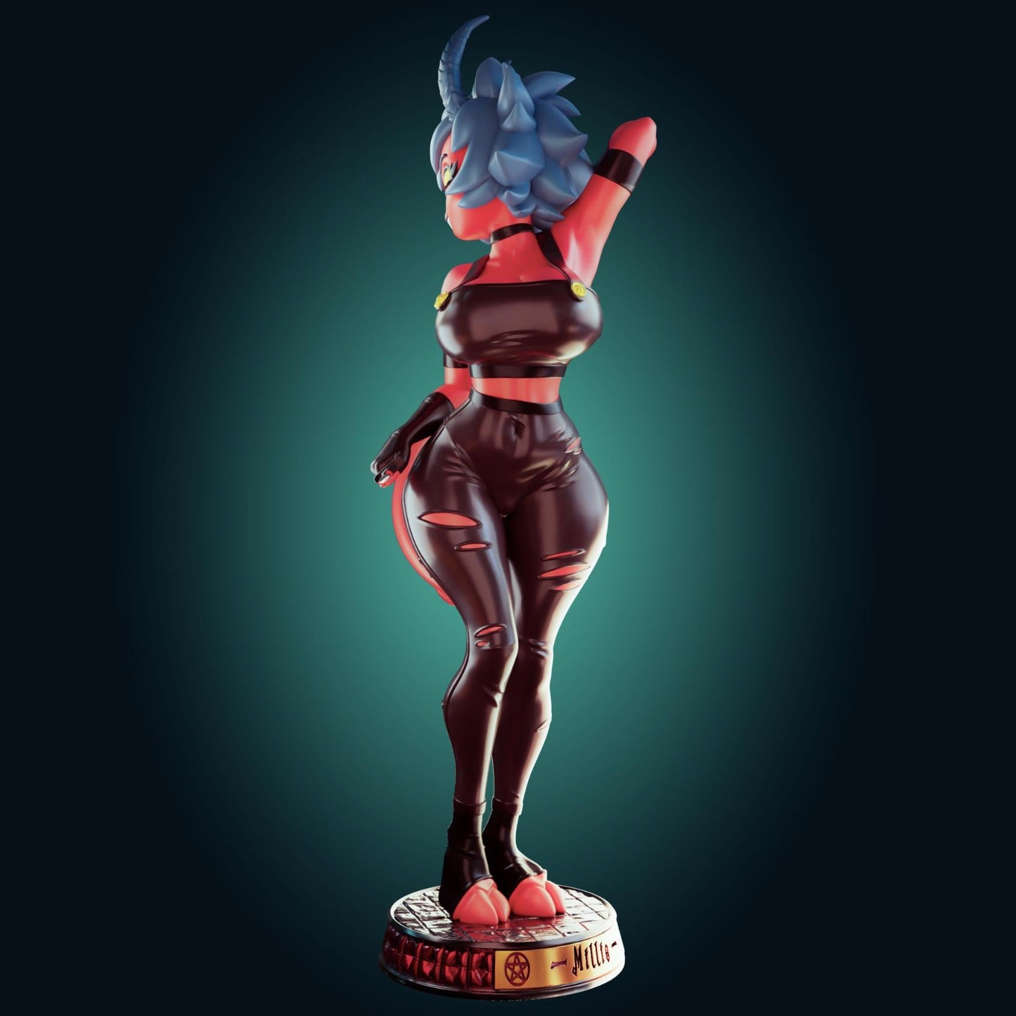 Millie Inspired Fanart Resin Model Kit - Designed by Officer Rhu