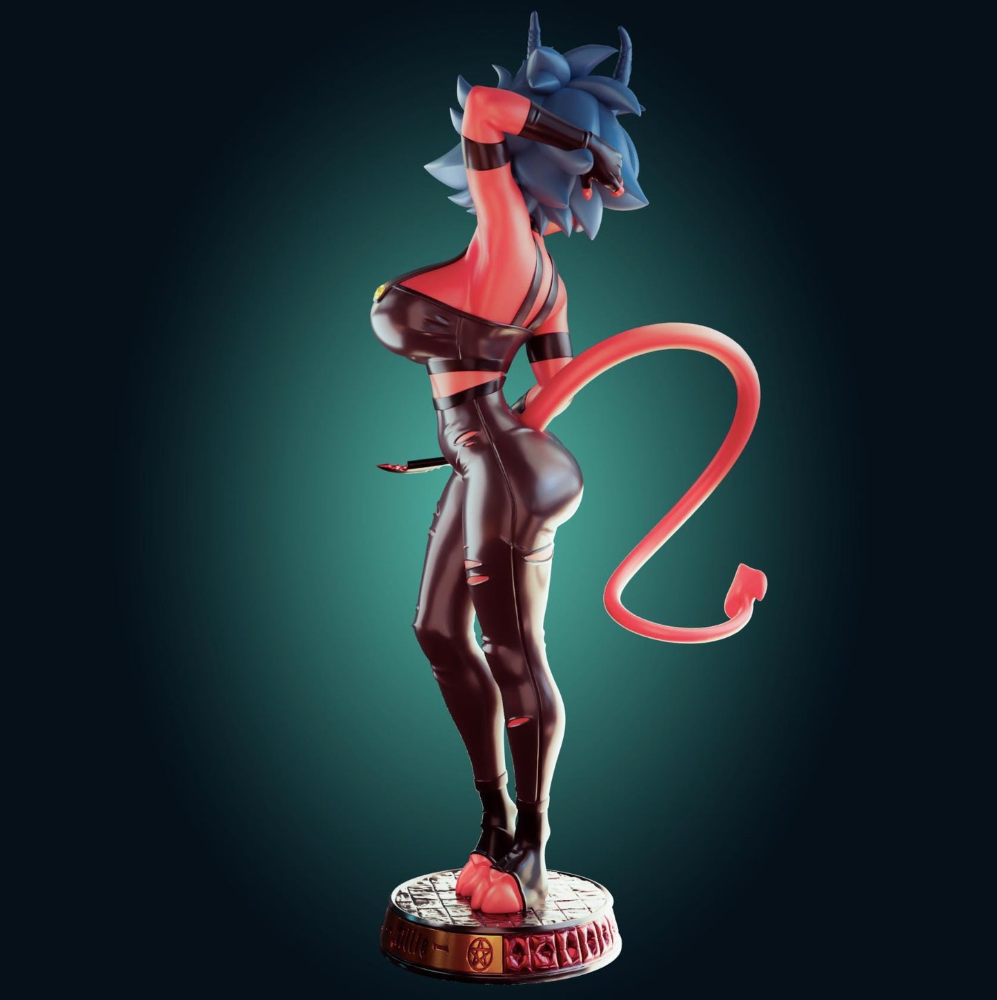 Millie Inspired Fanart Resin Model Kit - Designed by Officer Rhu