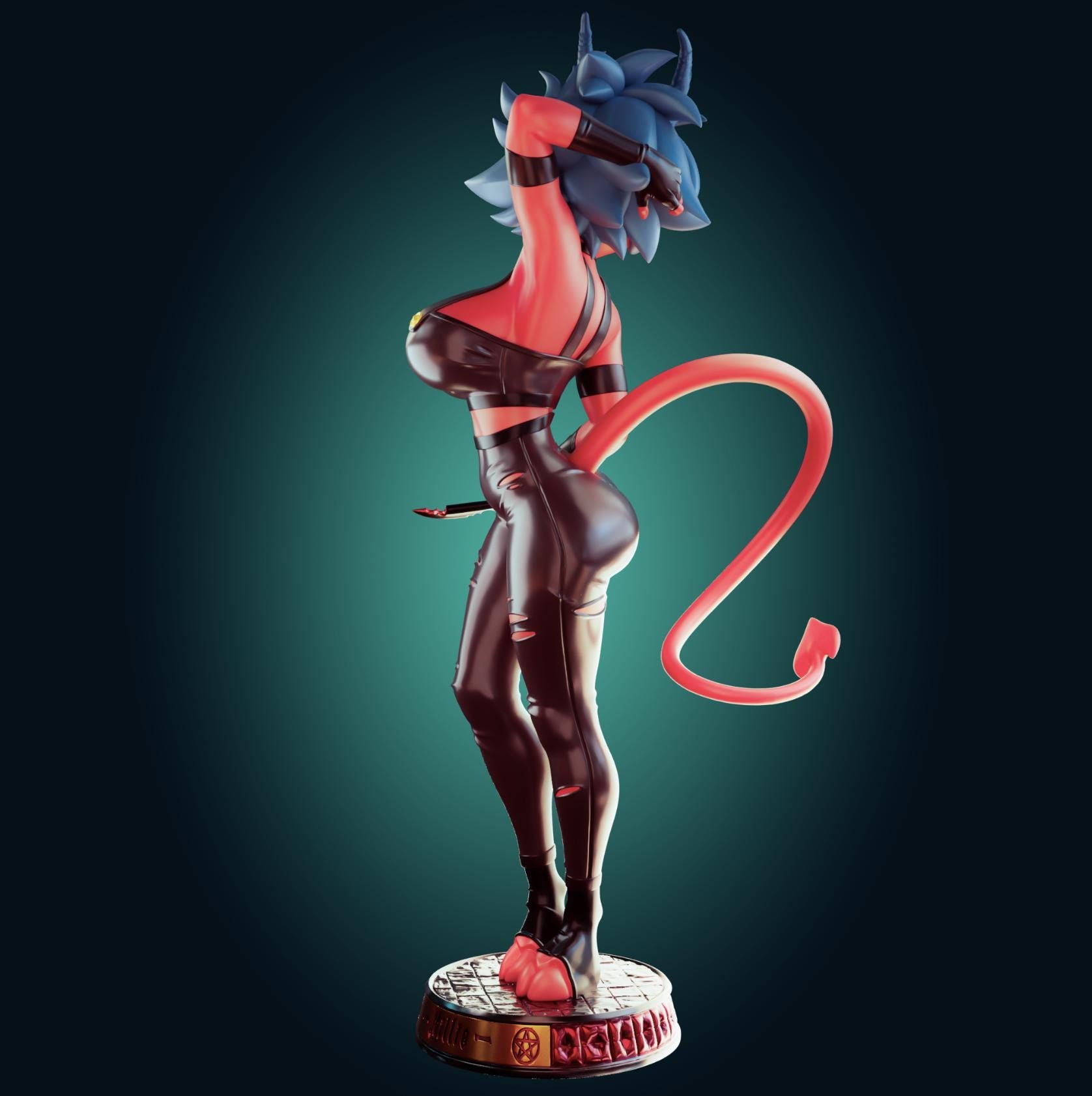 Millie Inspired Fanart Resin Model Kit - Designed by Officer Rhu