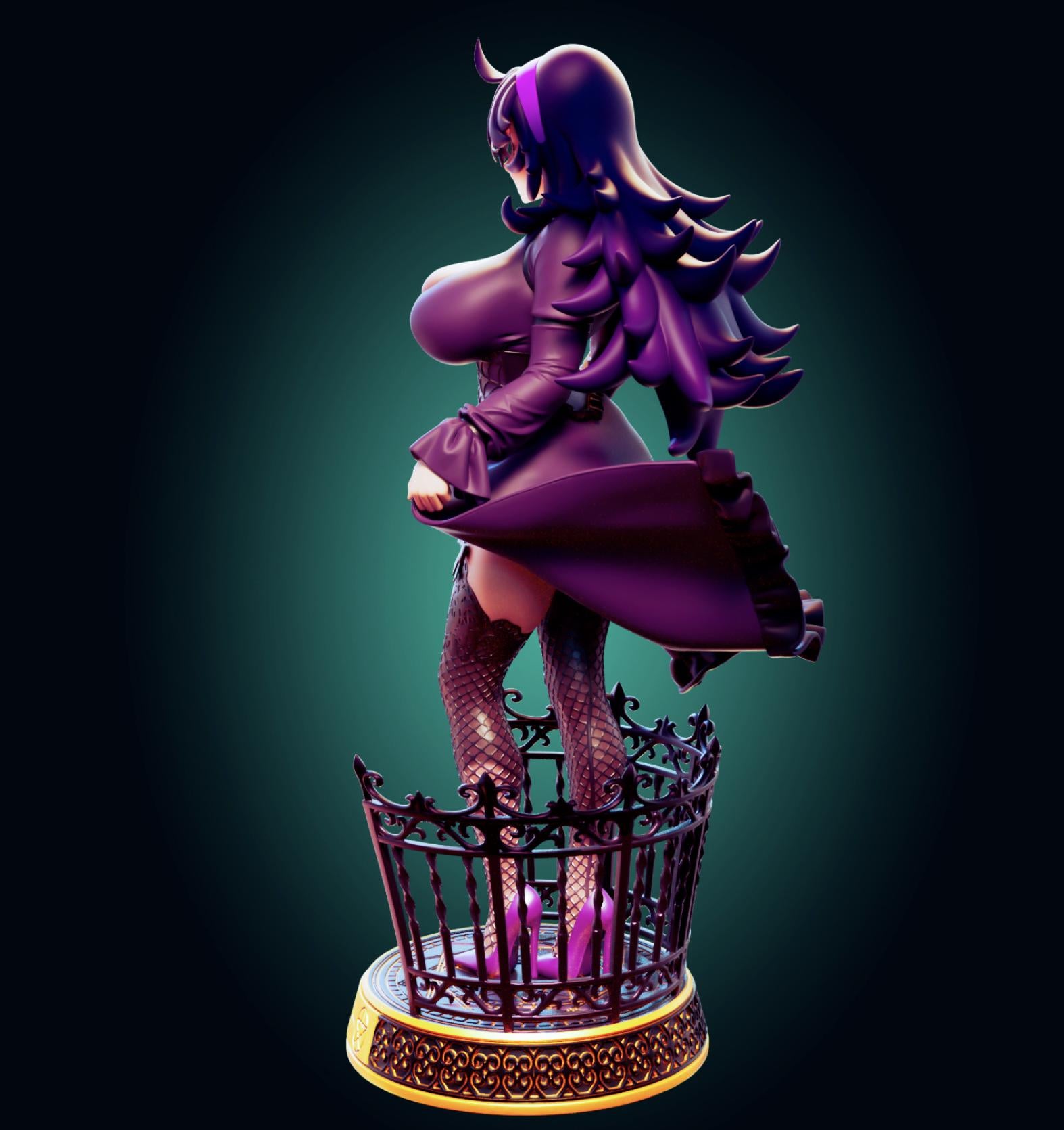 Witch Girl Resin Model Kit - Designed by Officer Rhu