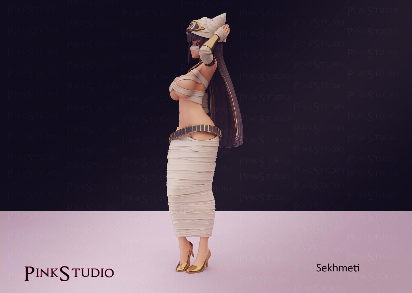 Sekhmeti Monster Musume Inspired Resin Model Kit - Designed by Officer Rhu