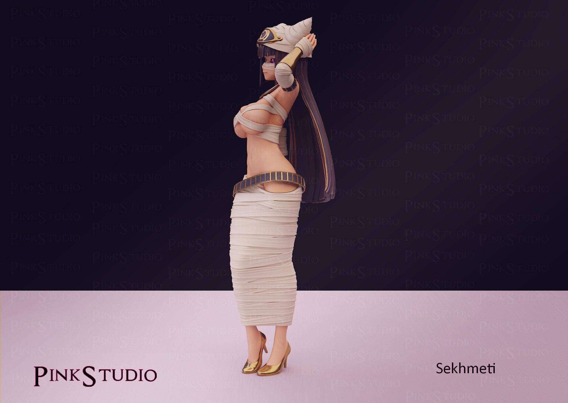 Sekhmeti Monster Musume Inspired Resin Model Kit - Designed by Officer Rhu