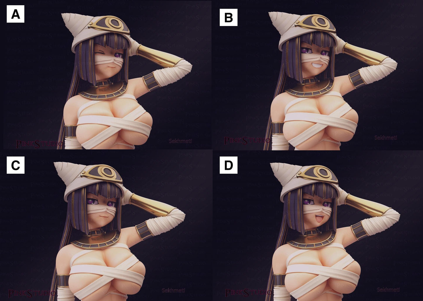 Sekhmeti Monster Musume Inspired Resin Model Kit - Designed by Officer Rhu