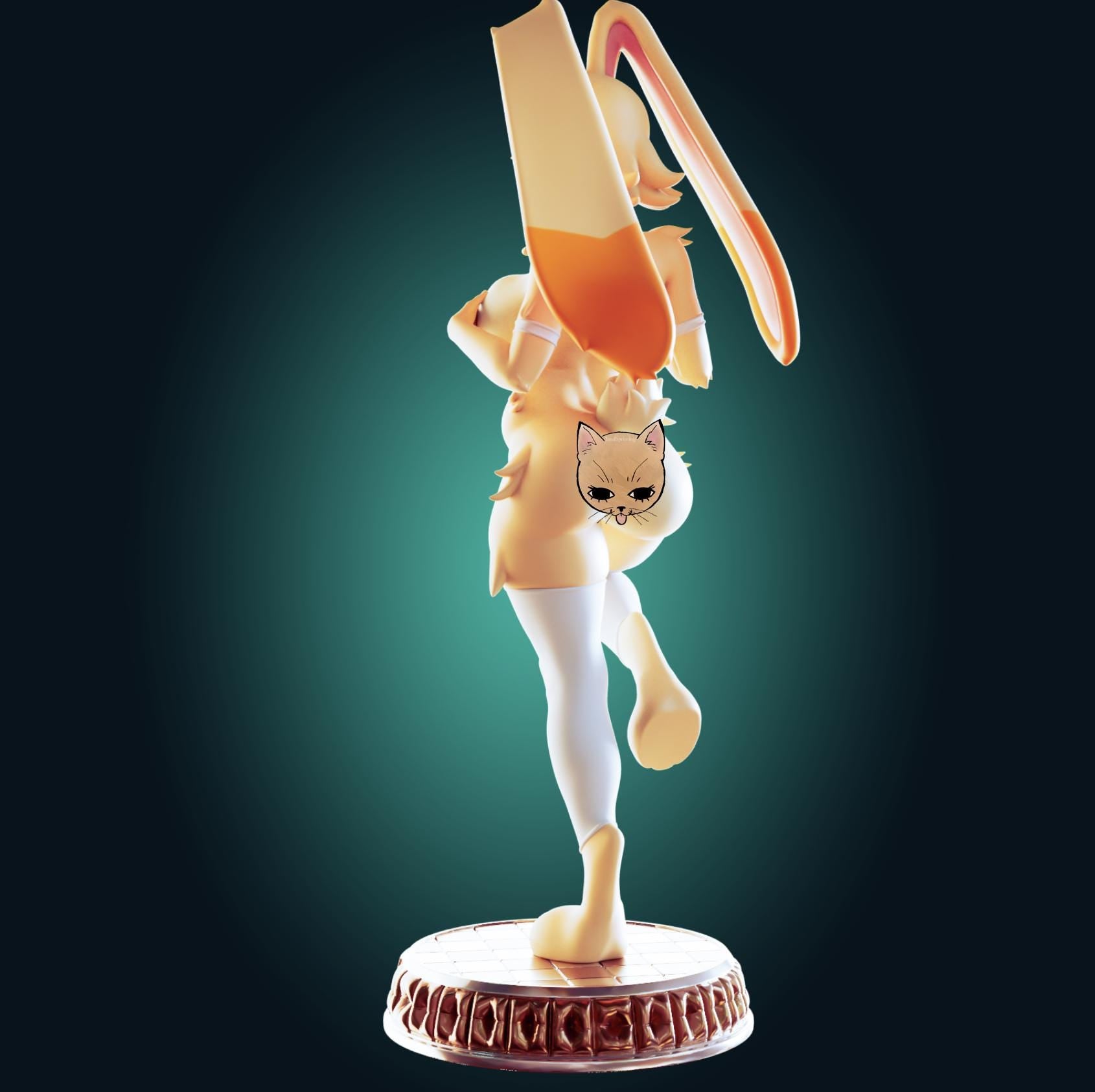 Bunny Girl Resin Model Kit - Designed by Officer Rhu