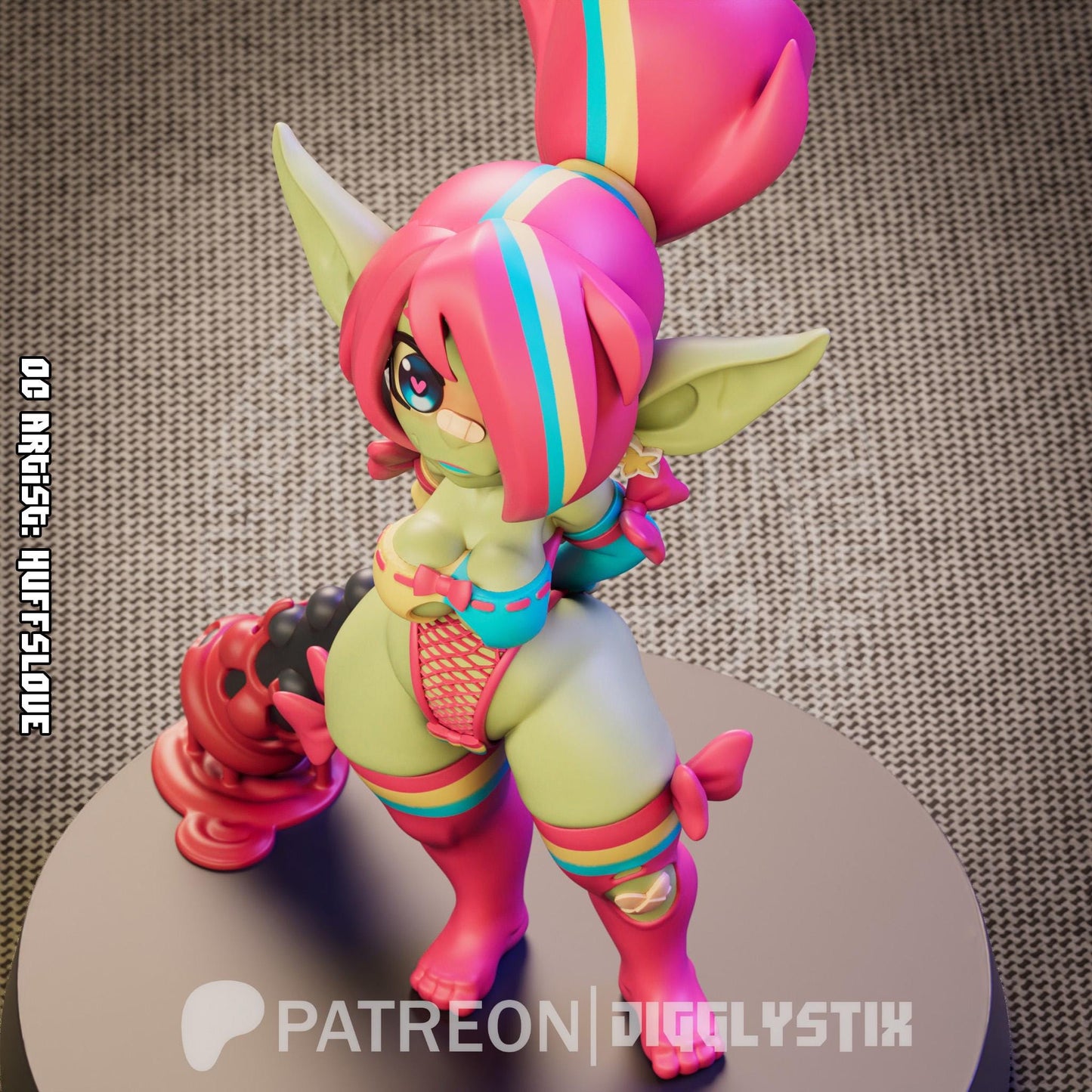 Candy Goblin Model - 32mm or 74mm - Jigglystix