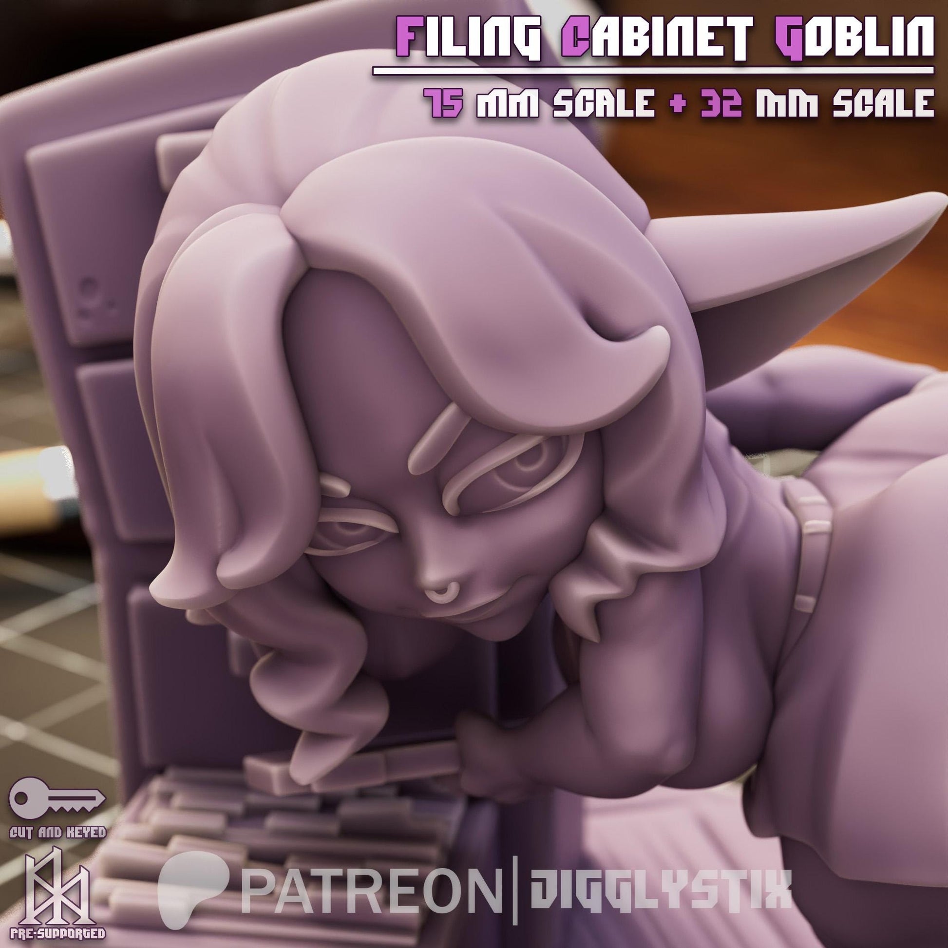 Filing Cabinet Goblin Mini - 32mm or 75mm - Jigglystix