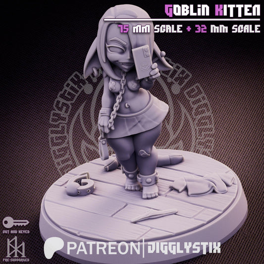 Goblin Kitten Mini - 32mm or 75mm - Jigglystix