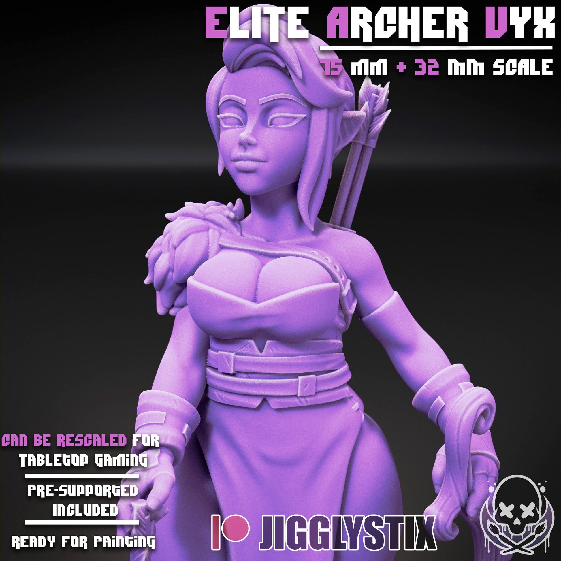 Elite Archer Vyx Mini - 32mm or 75mm - Jigglystix
