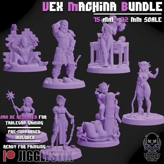 Vex Machina Mini Bundle - 32mm or 75mm - Jigglystix