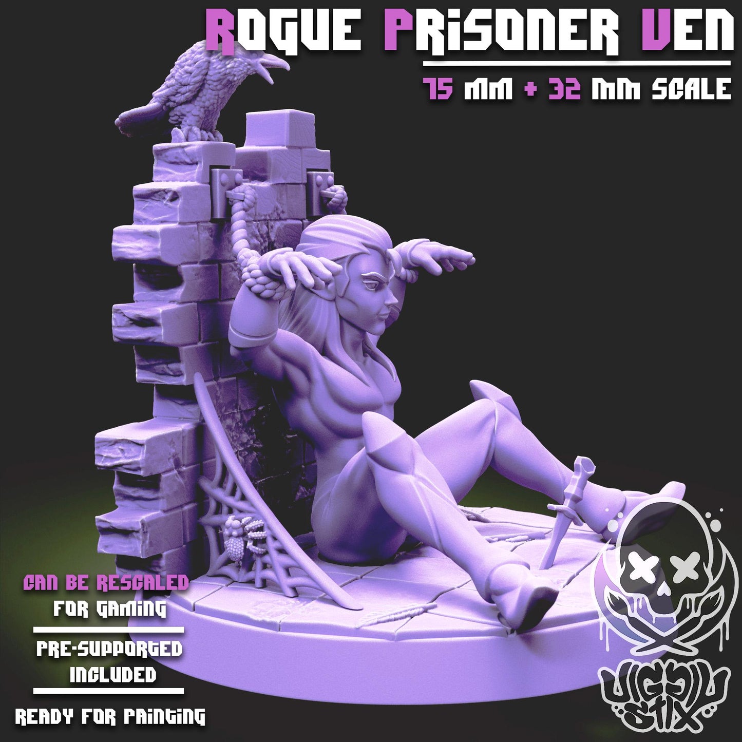 Rogue Prisoner Vex Mini - 32mm or 75mm - Jigglystix