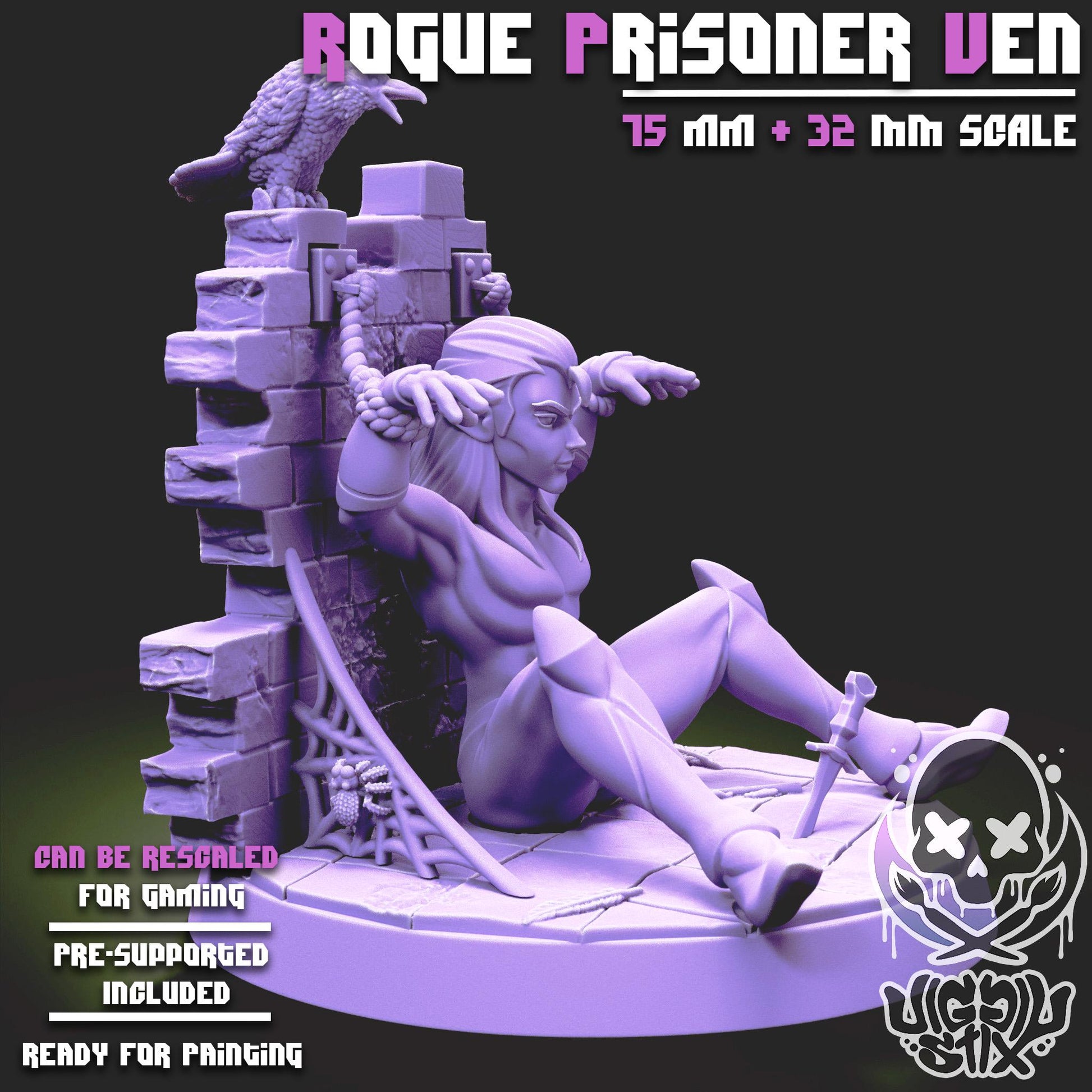 Rogue Prisoner Vex Mini - 32mm or 75mm - Jigglystix
