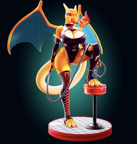 Dominatrix Dragon Model Kit - 200mm 1/6 Scale - Designed by Officer Rhu
