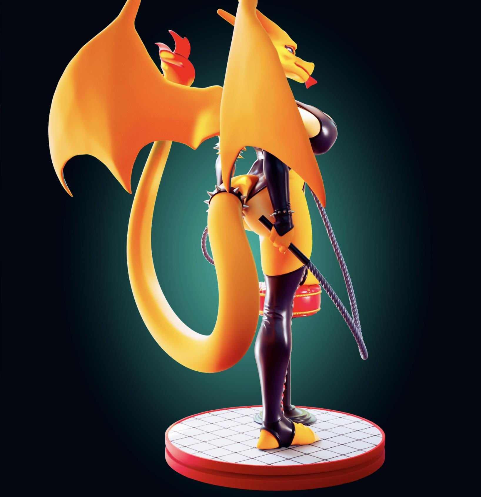Dominatrix Dragon Model Kit - 200mm 1/6 Scale - Designed by Officer Rhu