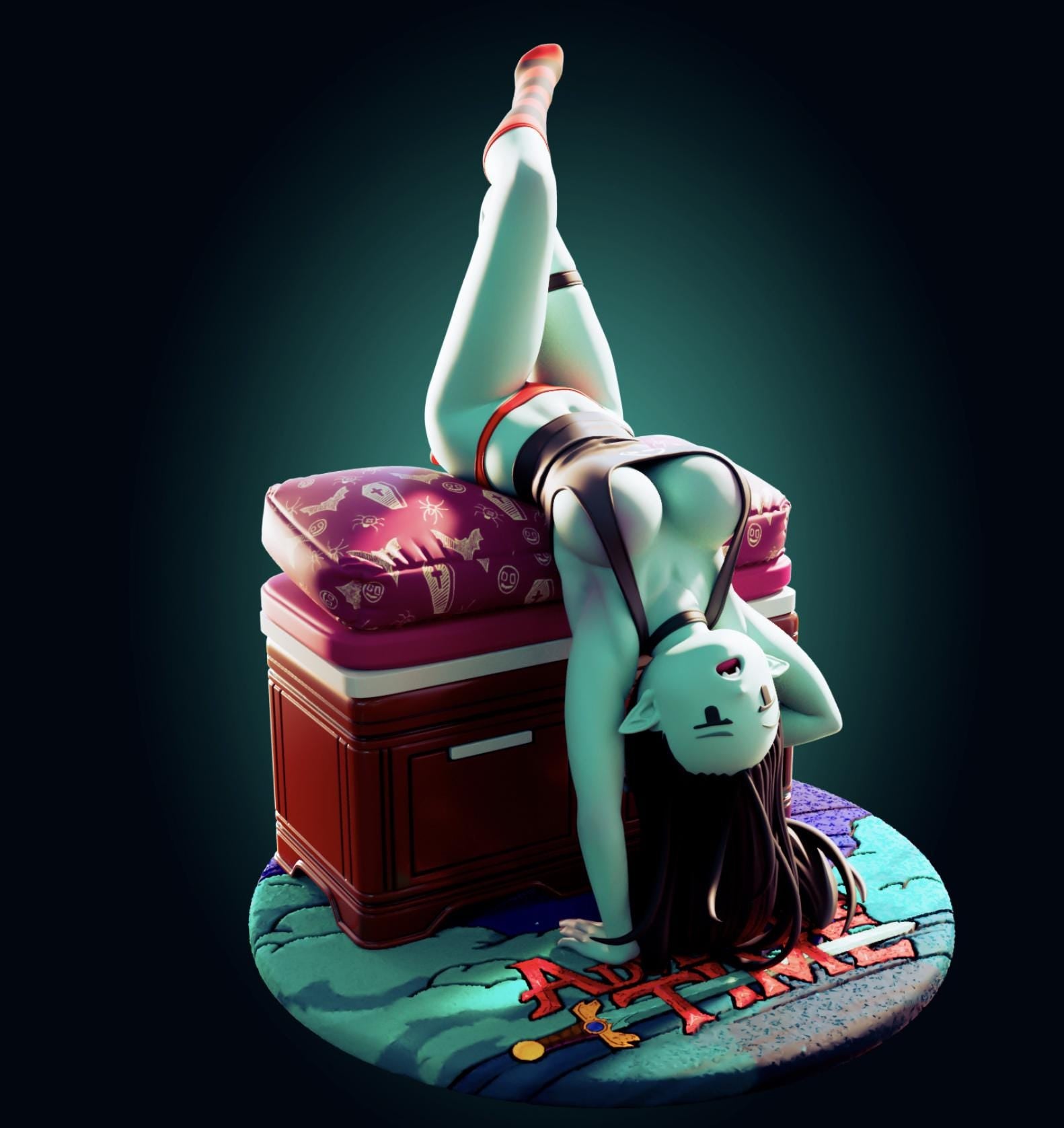 Vampire Girl Model Kit - Designed by Officer Rhu