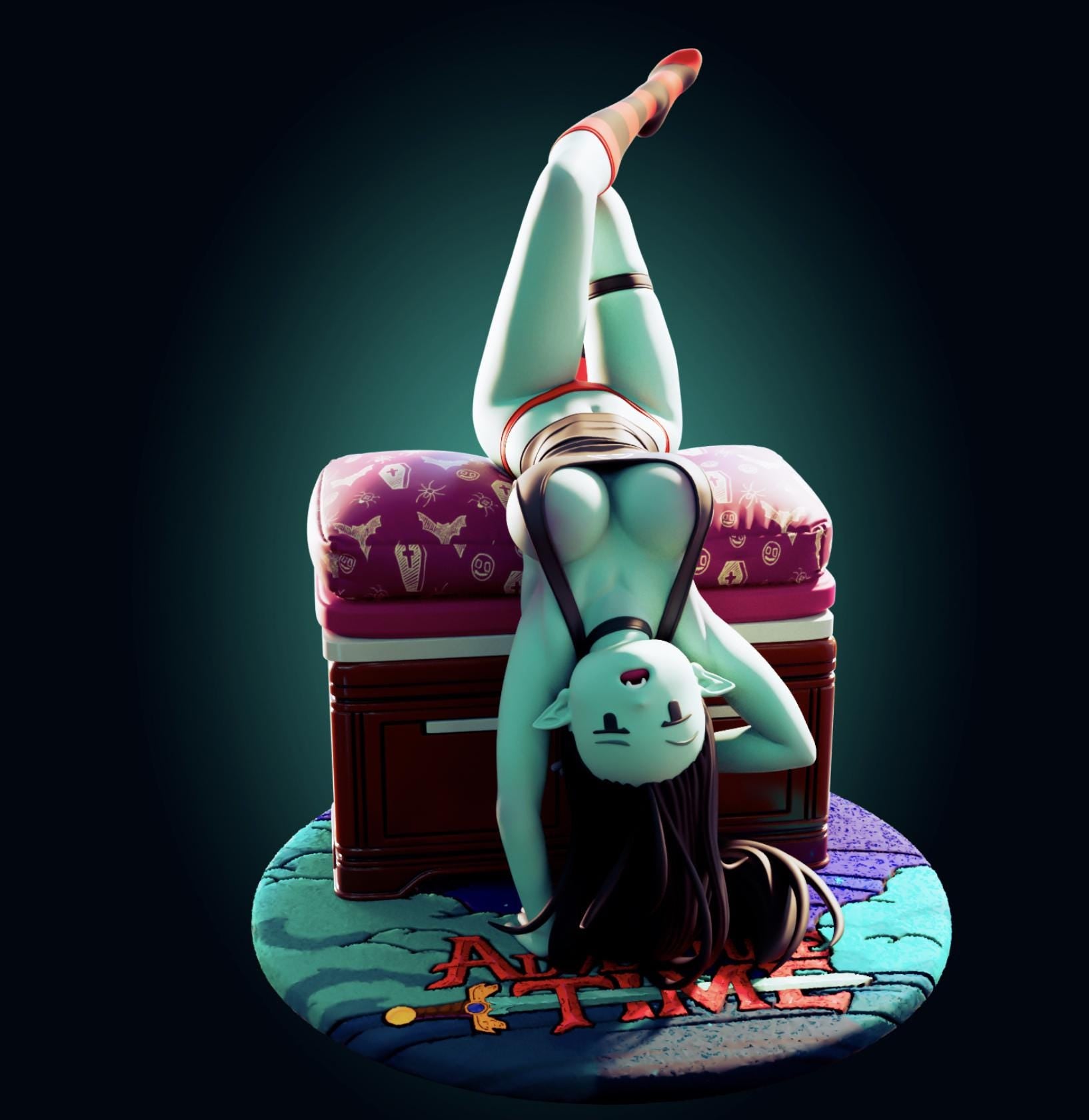 Vampire Girl Model Kit - Designed by Officer Rhu