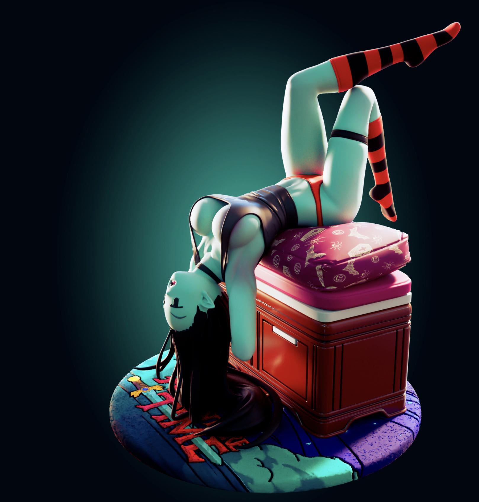 Vampire Girl Model Kit - Designed by Officer Rhu