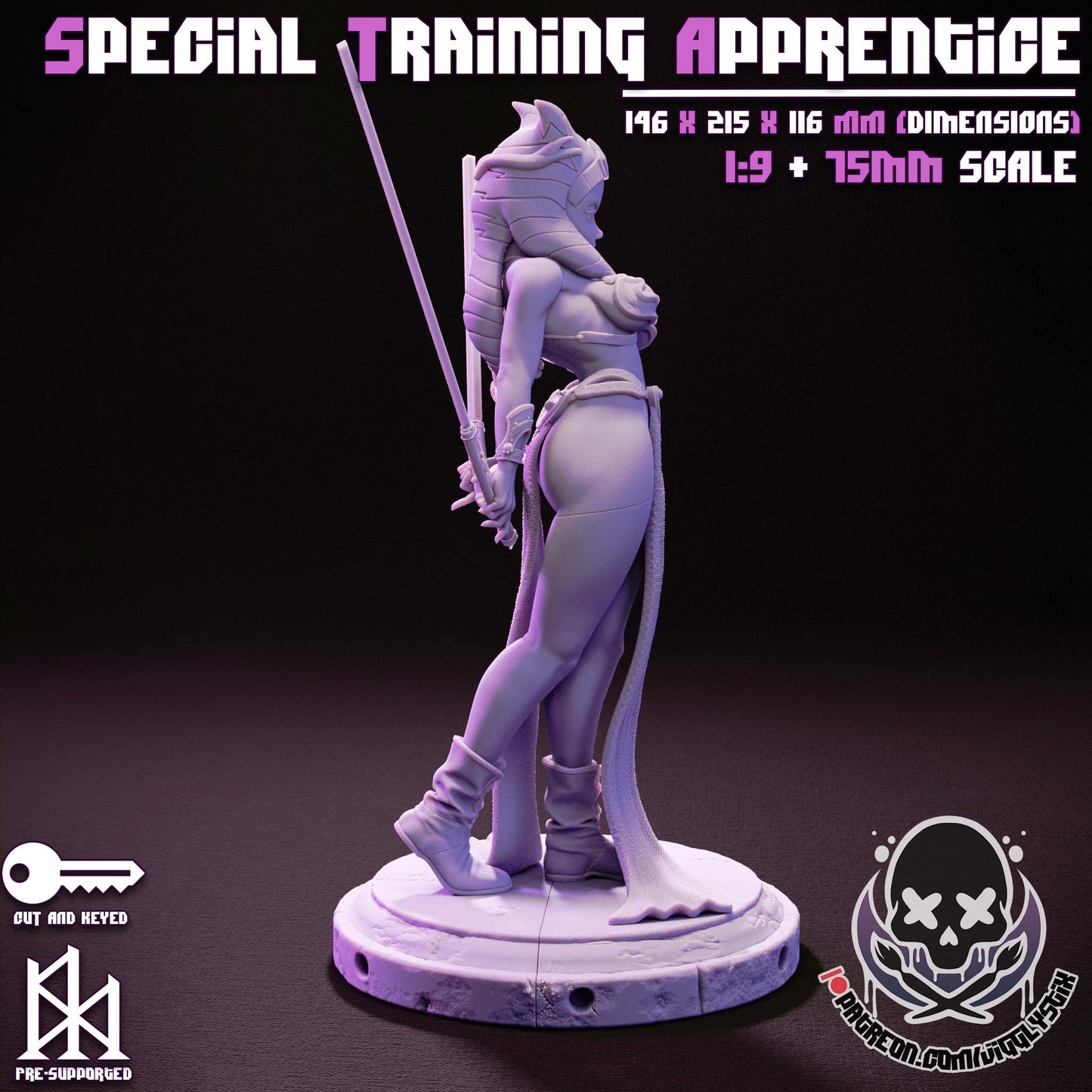 Special Training Apprentice - 1:9 Scale or 75mm - Jigglystix