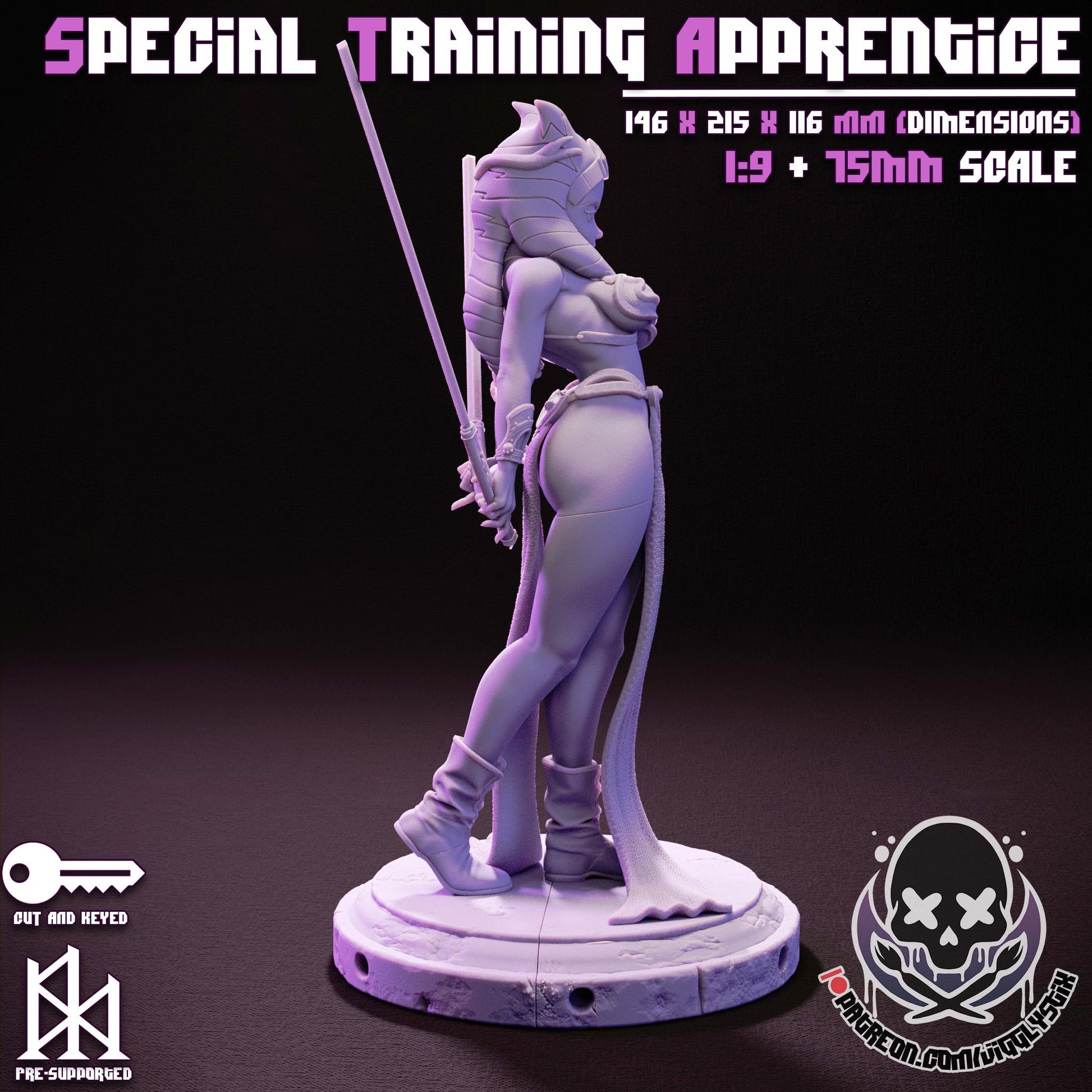 Special Training Apprentice - 1:9 Scale or 75mm - Jigglystix