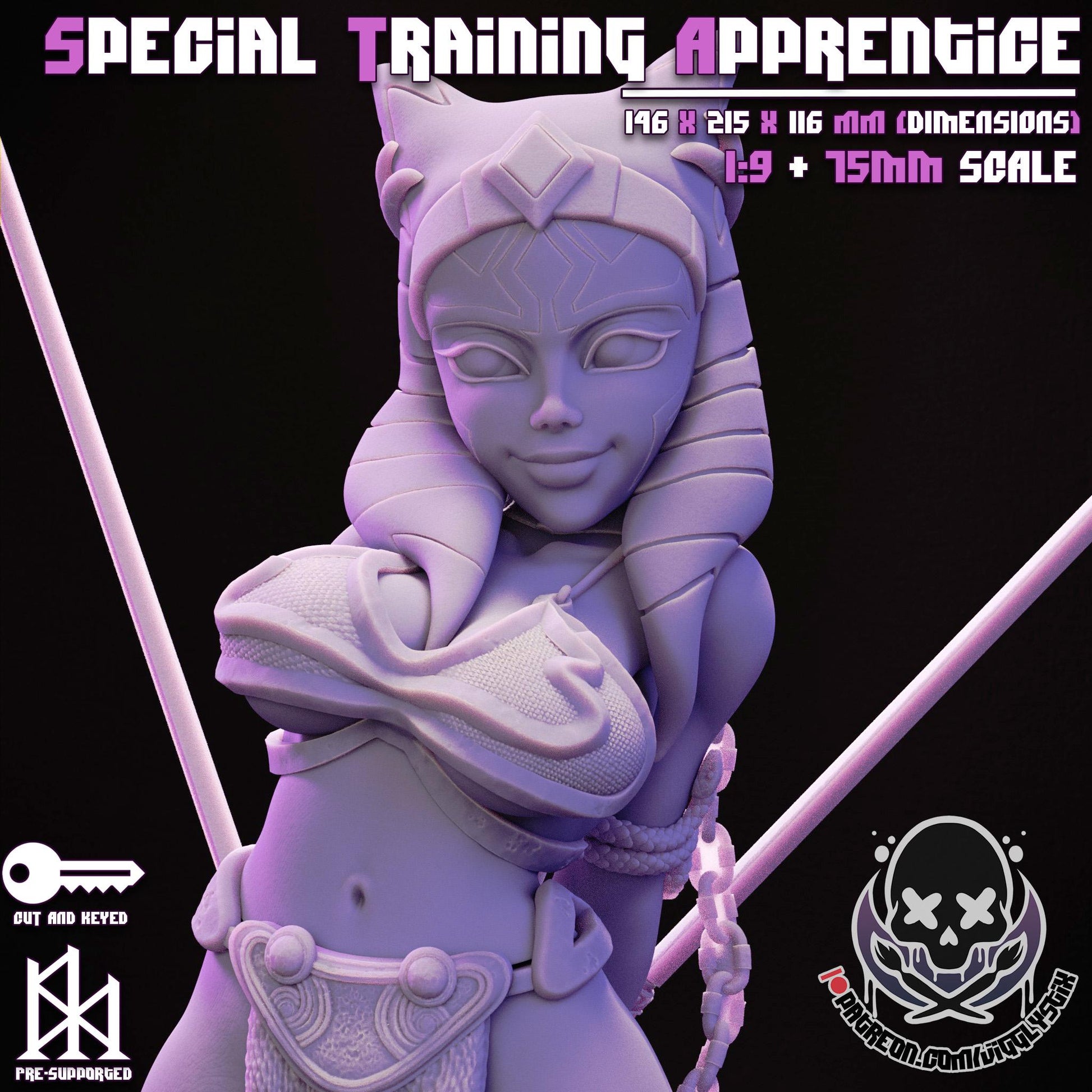 Special Training Apprentice - 1:9 Scale or 75mm - Jigglystix
