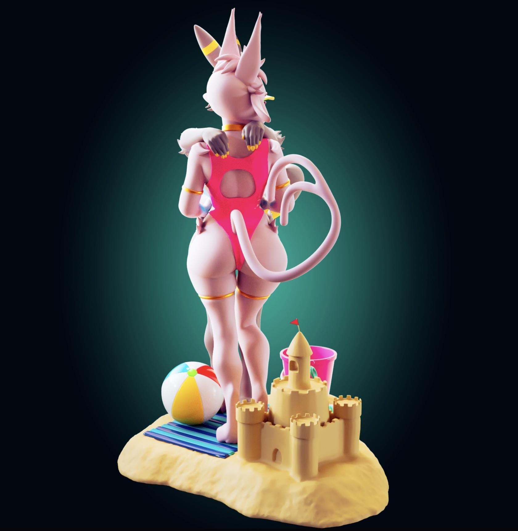 Fox Girls Model Kit - 140mm 1/6 Scale - Designed by Officer Rhu