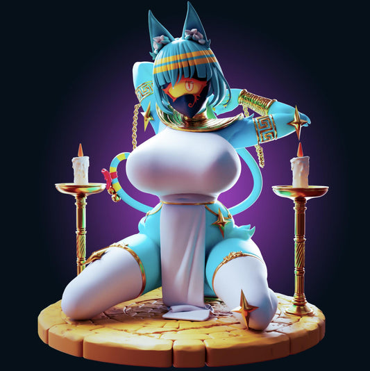 Nyanlathotep Cat Girl Inspired Model Kit - 150mm 1/6 Scale - Designed by Officer Rhu