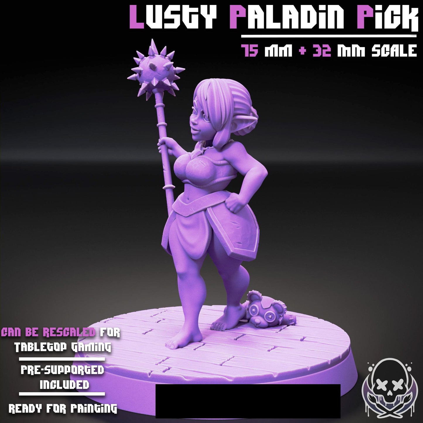 Lusty Paladin Pick Mini - 32mm or 75mm - Jigglystix