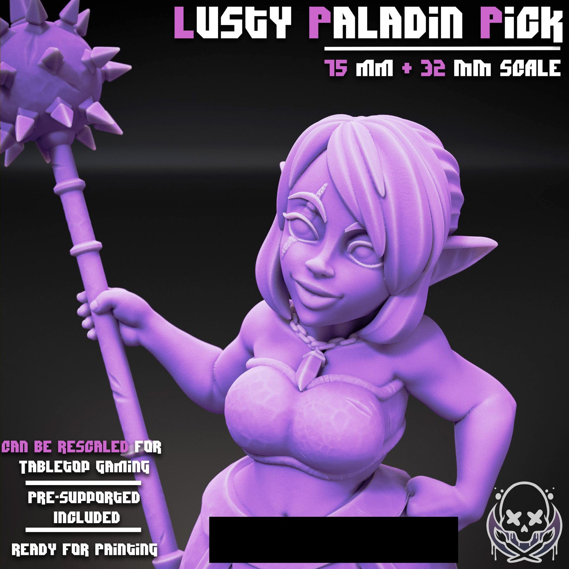Lusty Paladin Pick Mini - 32mm or 75mm - Jigglystix