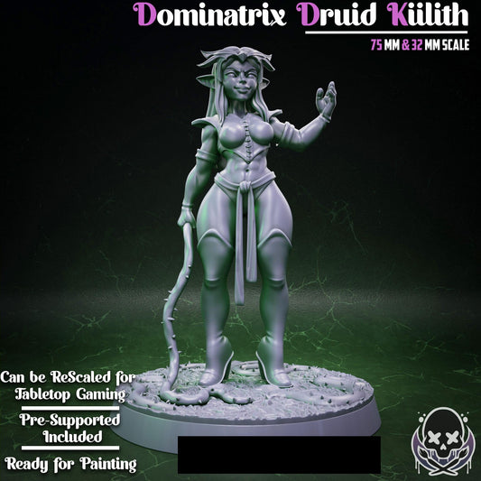 Dominatrix Druid Kilith Mini - 32mm or 75mm - Jigglystix