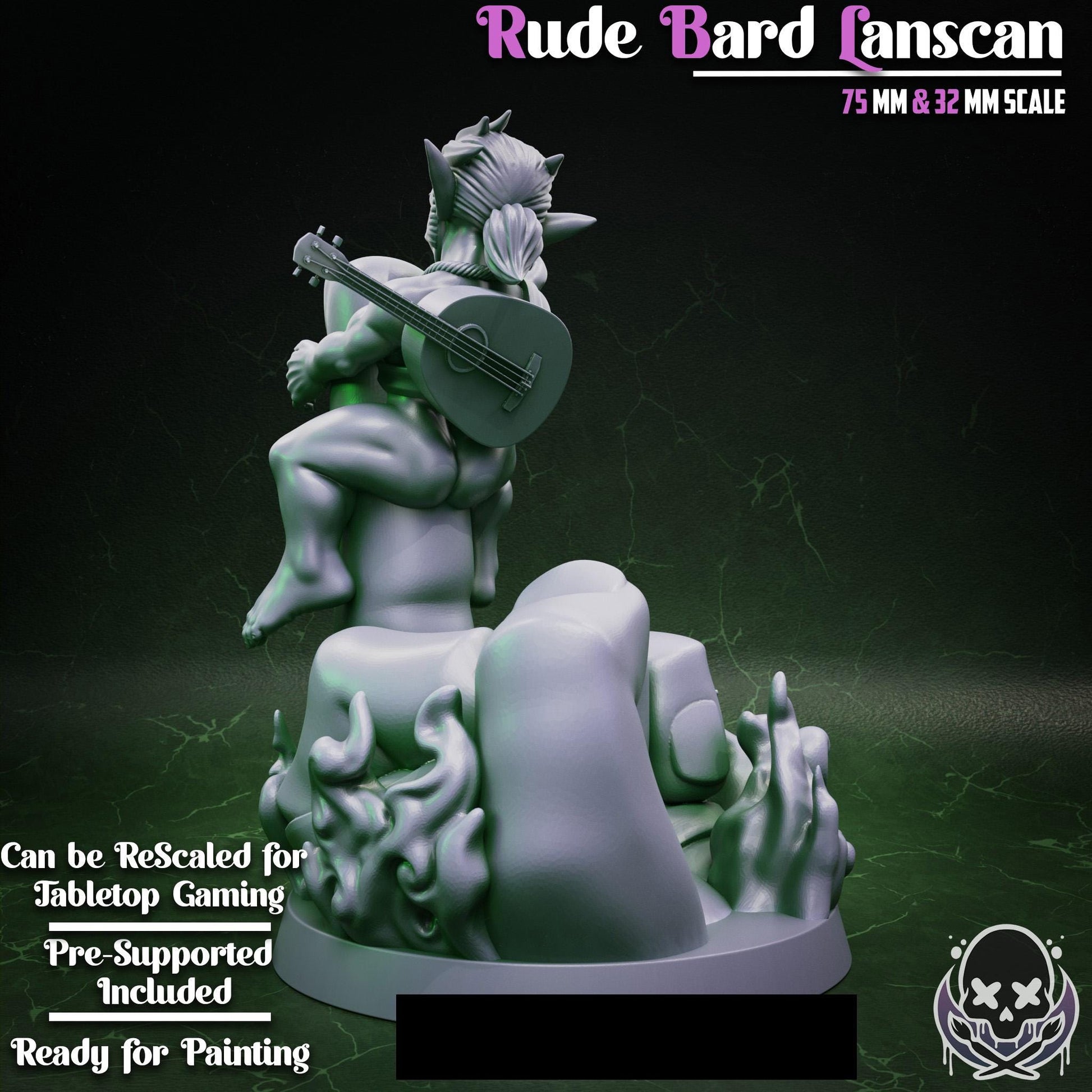 Rude Bard Lanscan Mini - 32mm or 75mm - Jigglystix