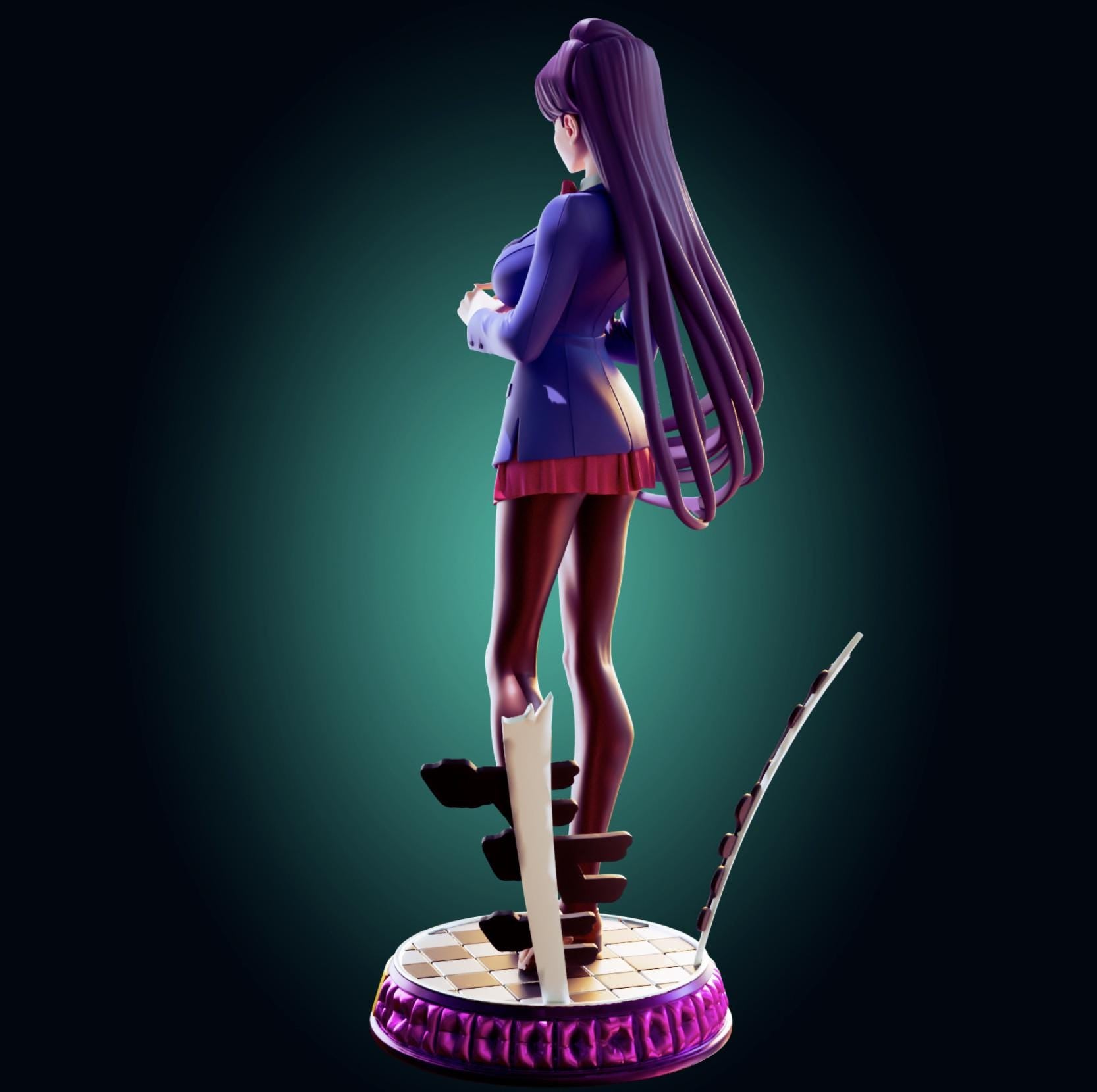 Komi Can't Communicate Inspired Resin Model Kit - Designed by Officer Rhu