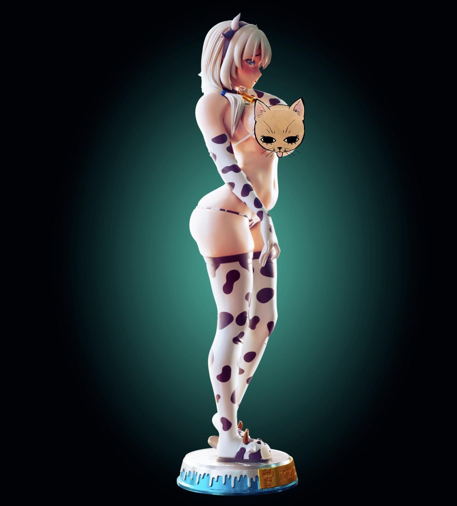 Uzaki Chan Wants to Hang Out Inspired Model Kit | 3D Resin Print Figurine | Officer Rhu