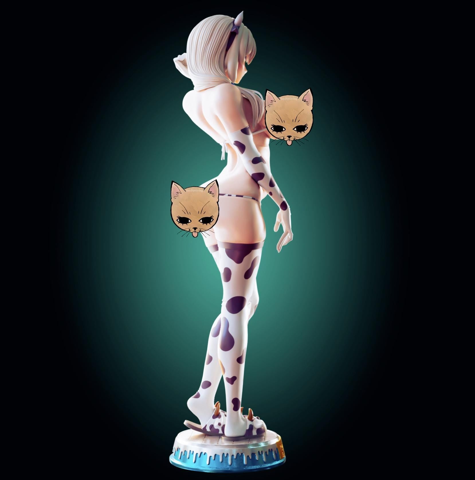 Uzaki Chan Wants to Hang Out Inspired Model Kit | 3D Resin Print Figurine | Officer Rhu