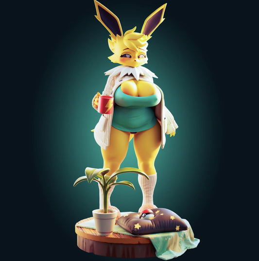 Fox Girl Waifu Resin Model Kit - Designed by Officer Rhu