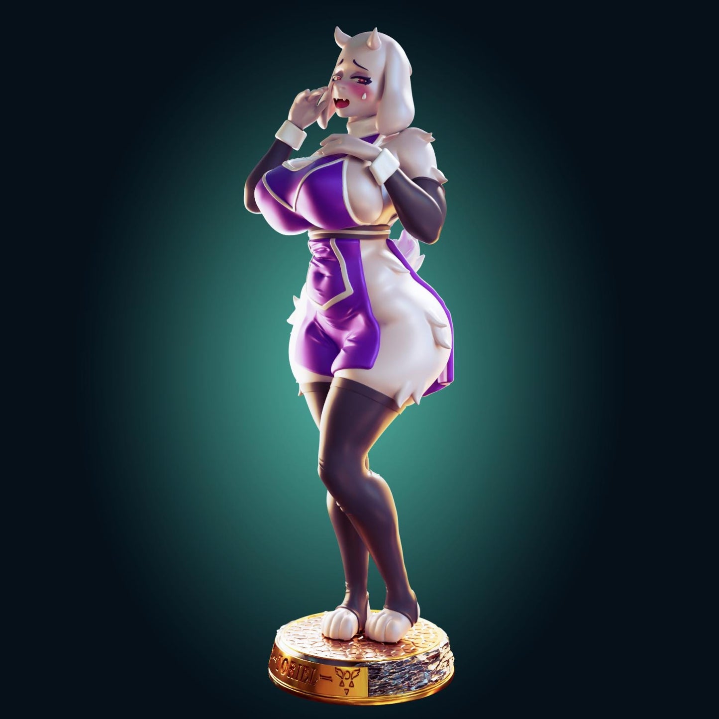 Goat Girl Resin Model Kit - Designed by Officer Rhu