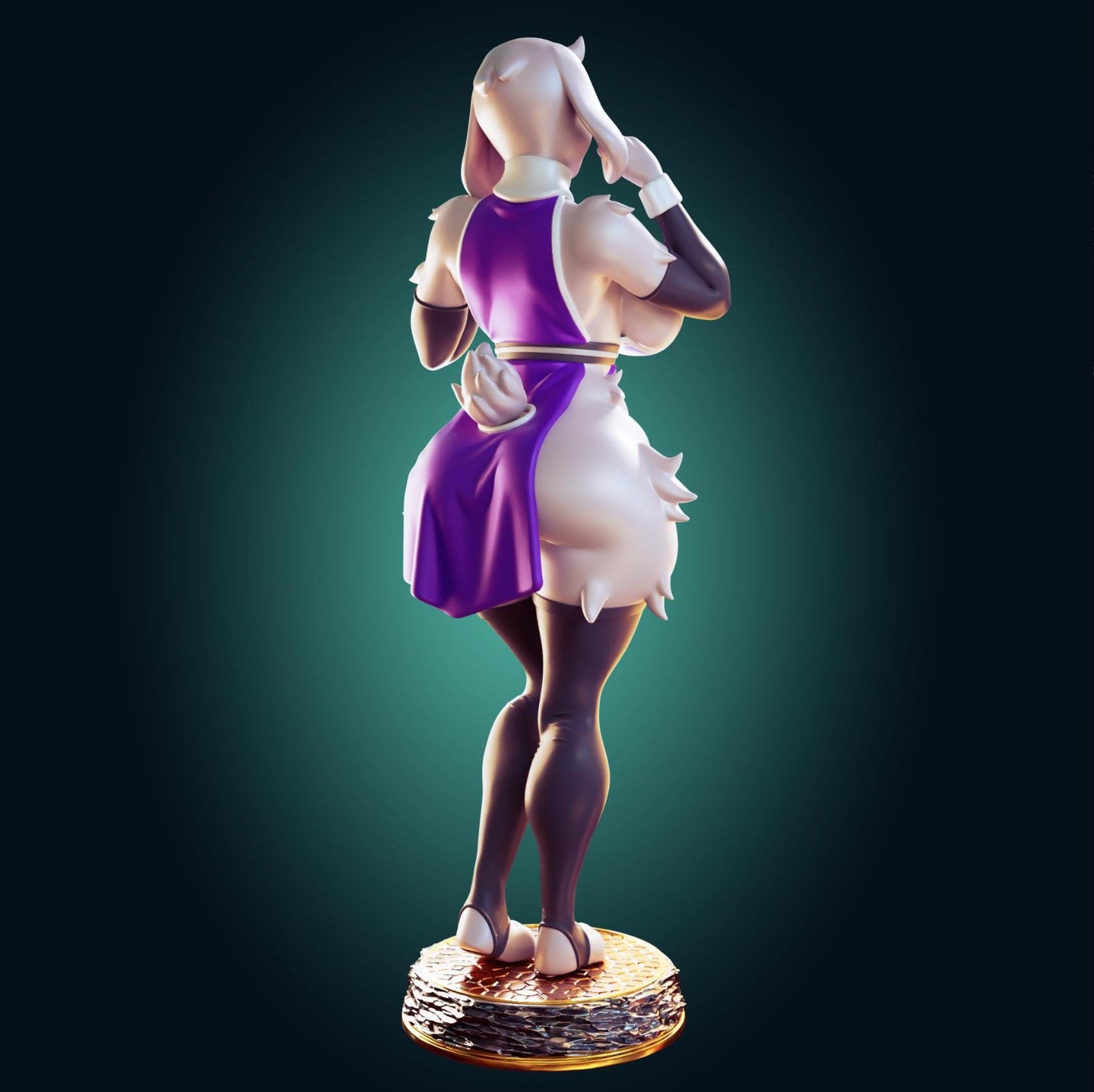 Goat Girl Resin Model Kit - Designed by Officer Rhu