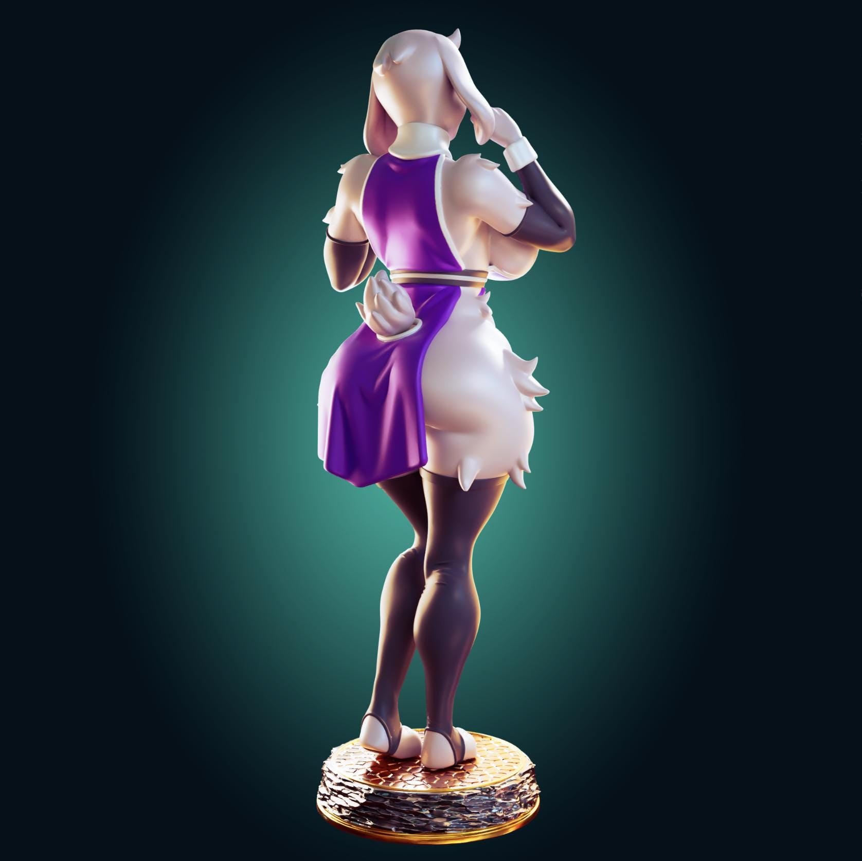 Goat Girl Resin Model Kit - Designed by Officer Rhu