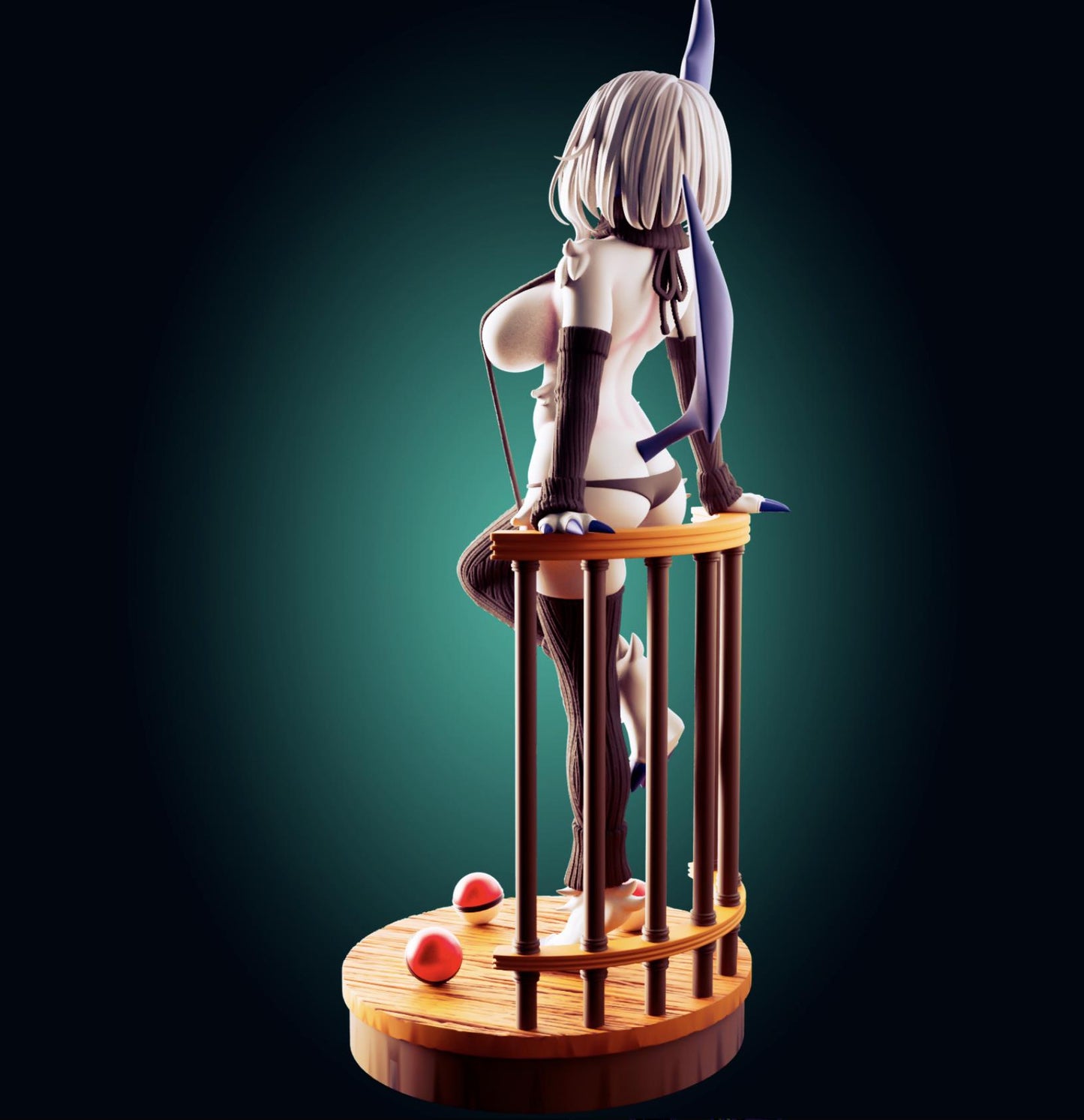 Monster Girl Resin Model Kit - Designed by Officer Rhu