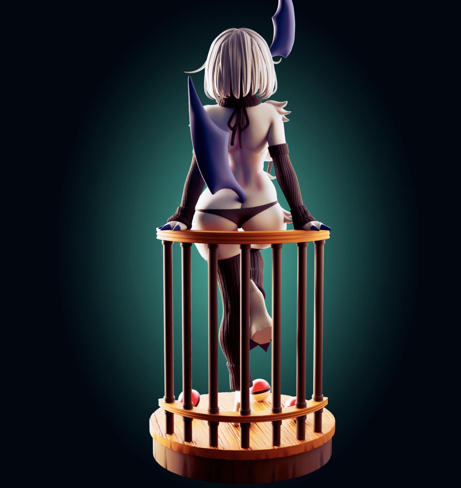 Monster Girl Resin Model Kit - Designed by Officer Rhu