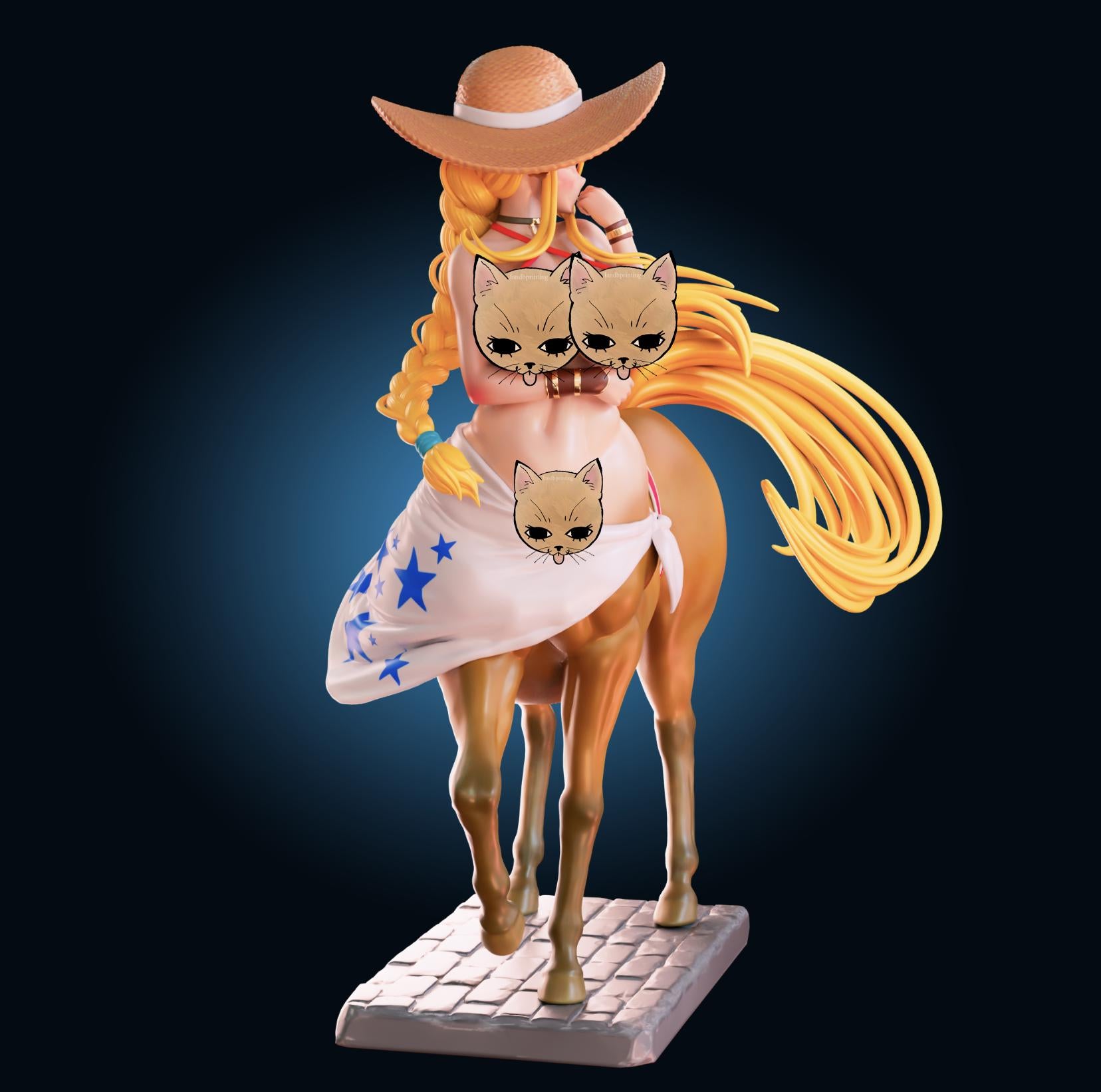 Centaur Girl Resin Model Kit - Designed by Officer Rhu