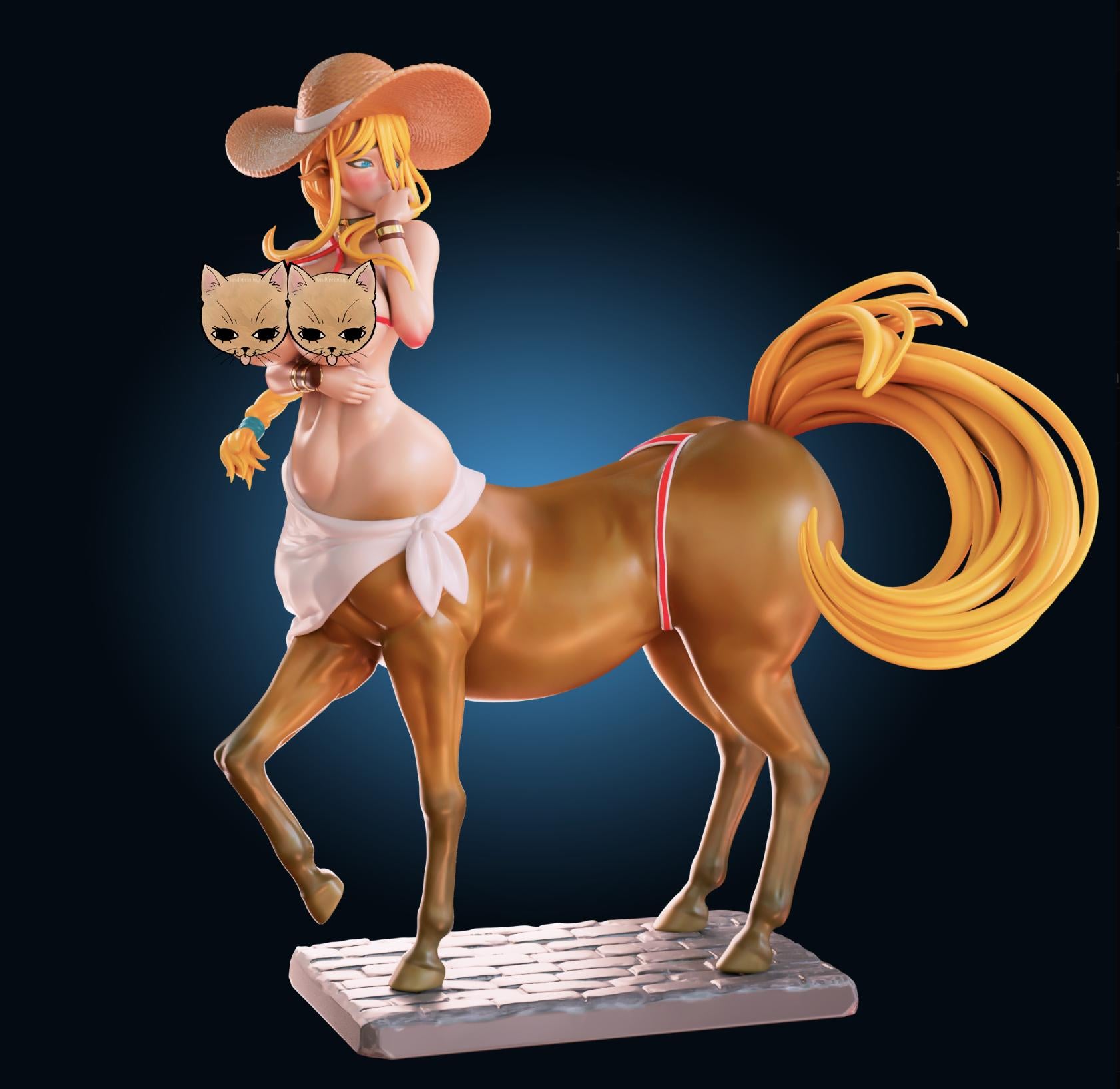 Centaur Girl Resin Model Kit - Designed by Officer Rhu