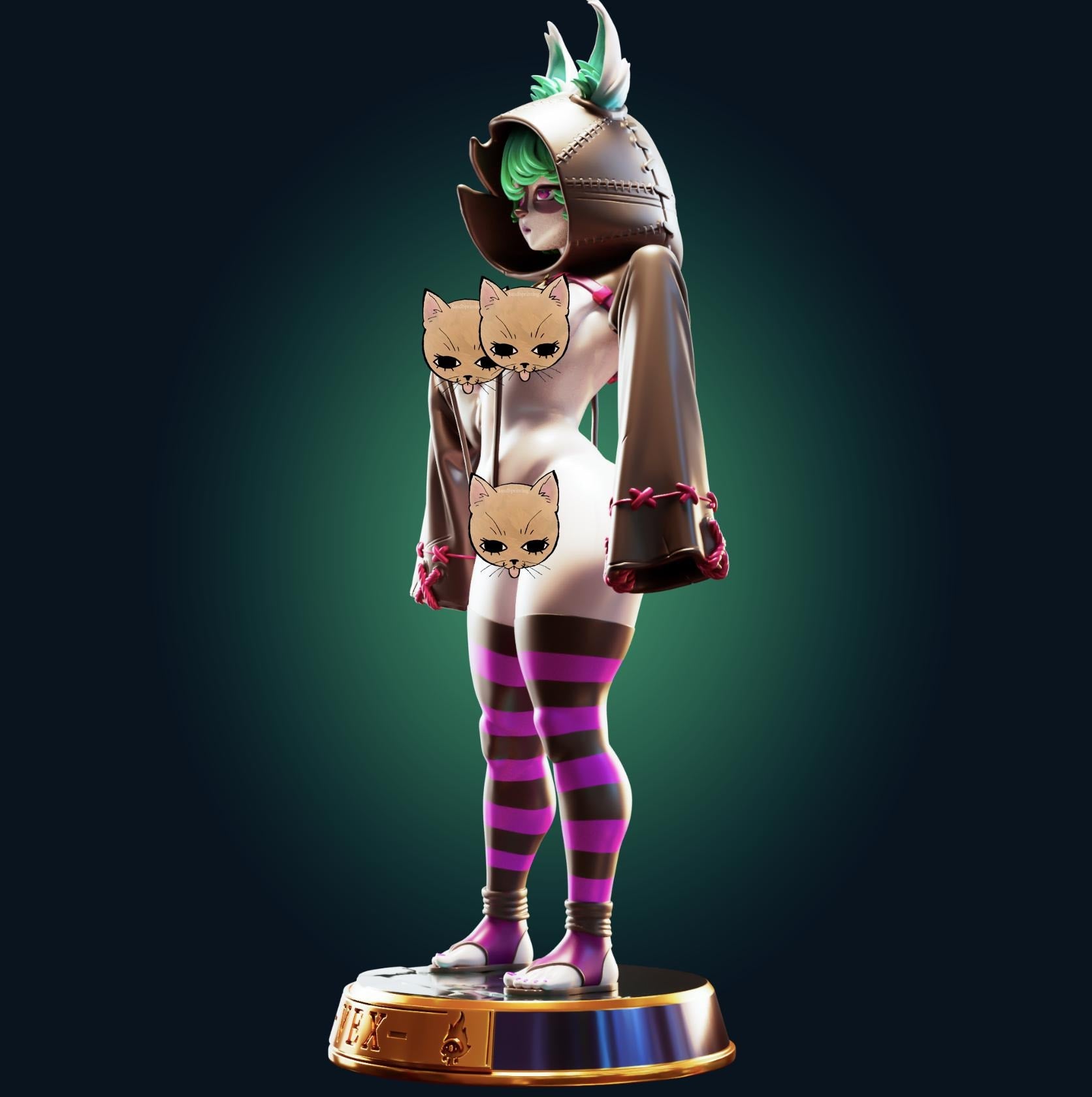 Vex Inspired Resin Model Kit - Designed by Officer Rhu