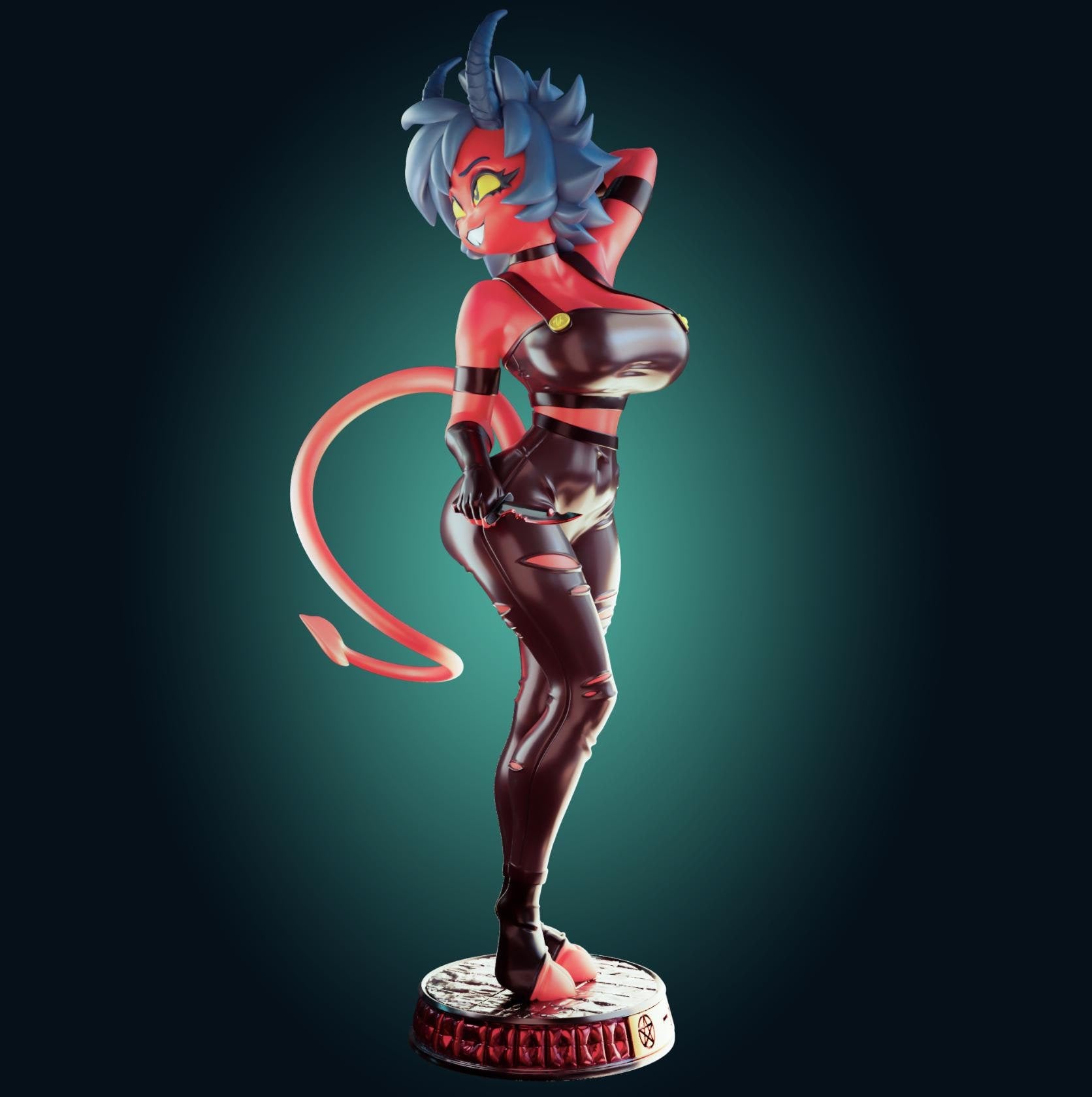 Millie Inspired Fanart Resin Model Kit - Designed by Officer Rhu