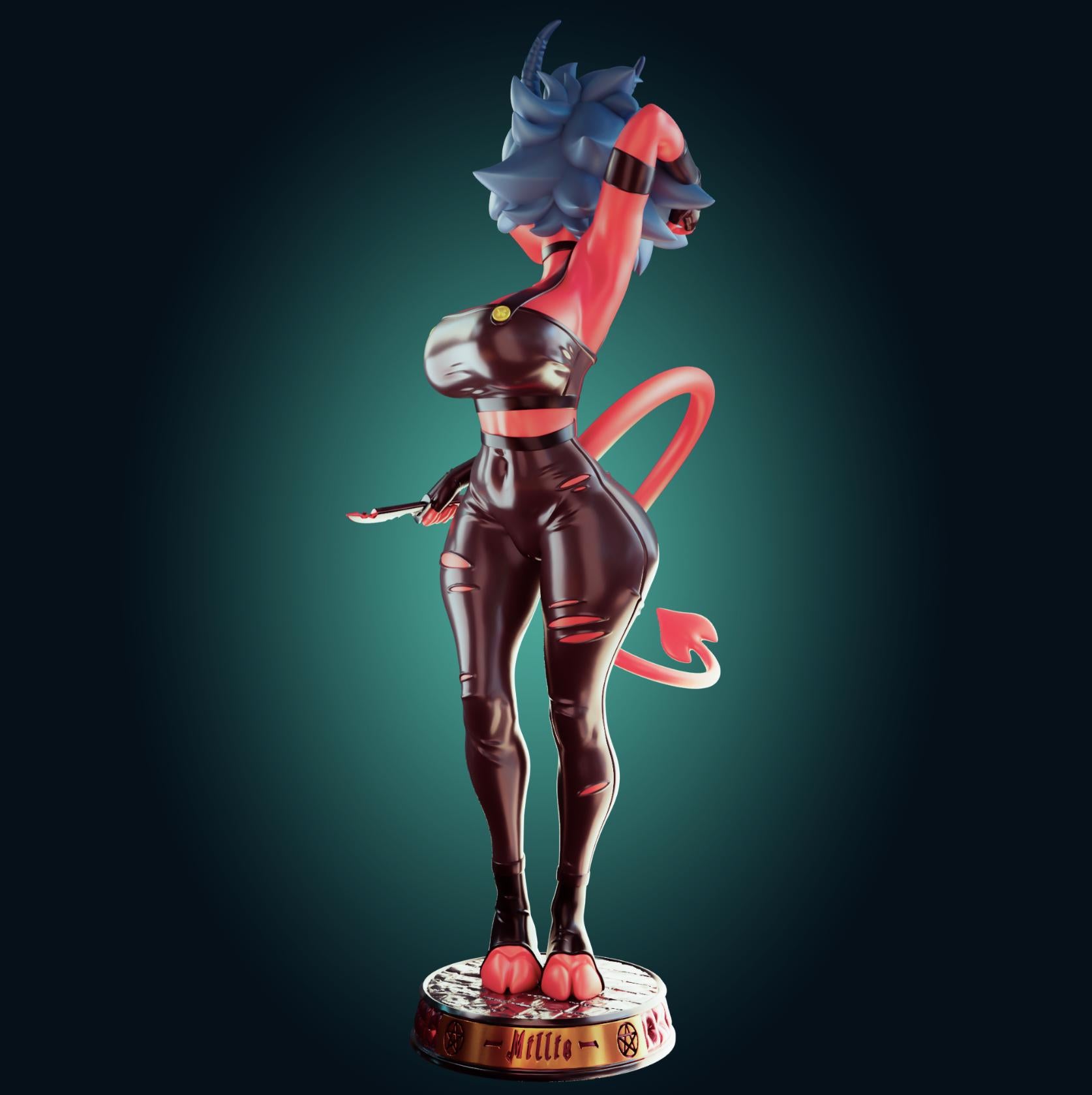 Millie Inspired Fanart Resin Model Kit - Designed by Officer Rhu