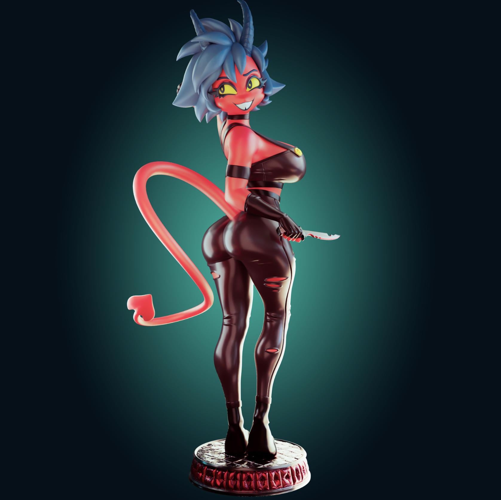 Millie Inspired Fanart Resin Model Kit - Designed by Officer Rhu