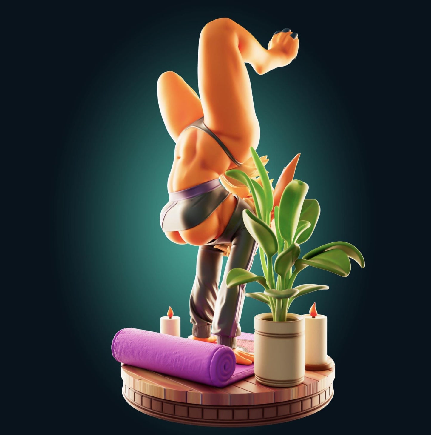 Fire Fox Model Kit | 3D Resin Print Figurine | Designed by Officer Rhu