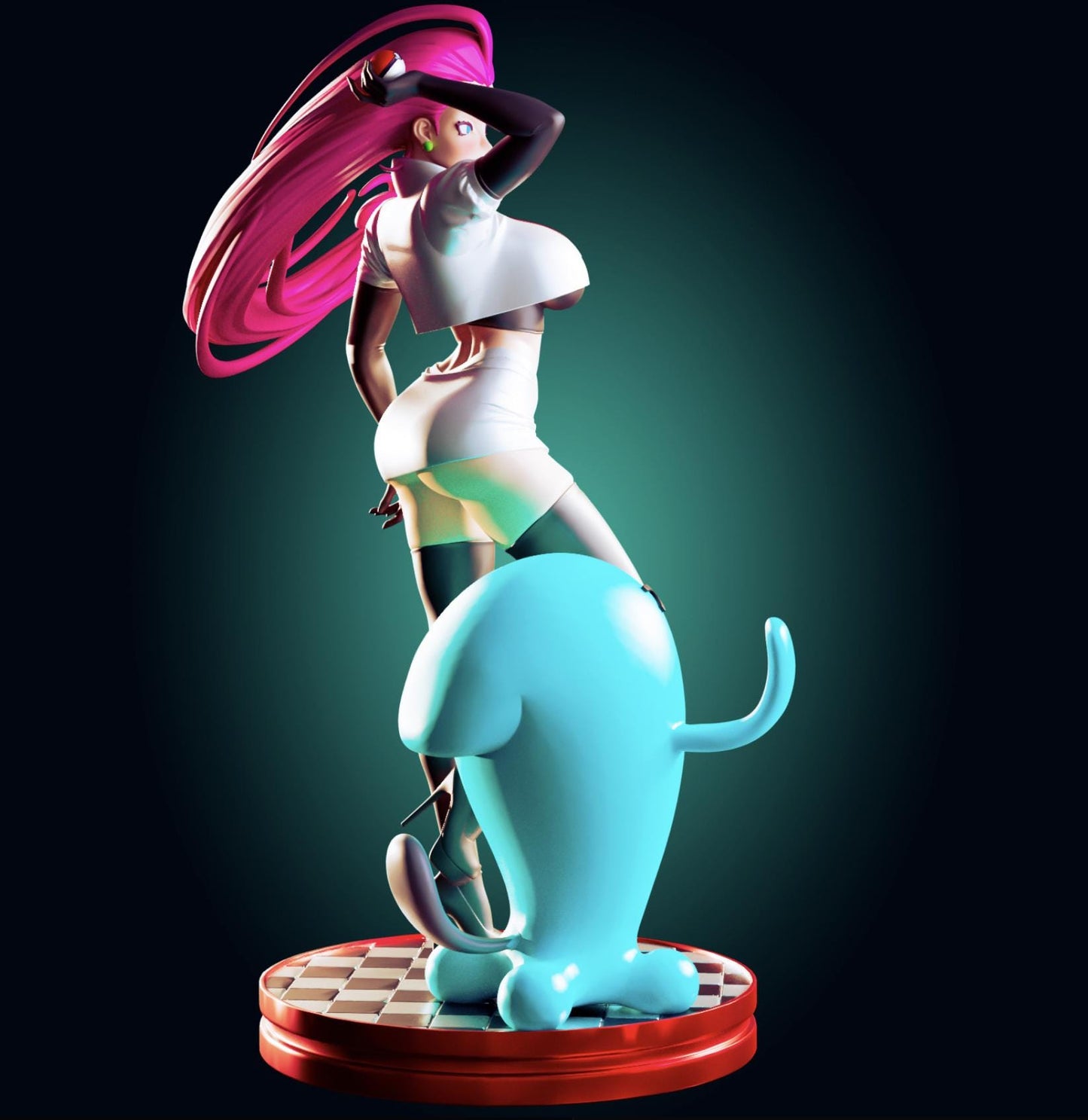 Monster Trainer Model Kit | 3D Resin Print Figurine | Designed by Officer Rhu