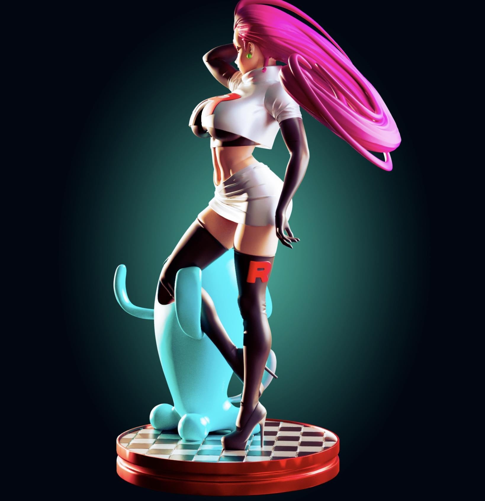 Monster Trainer Model Kit | 3D Resin Print Figurine | Designed by Officer Rhu
