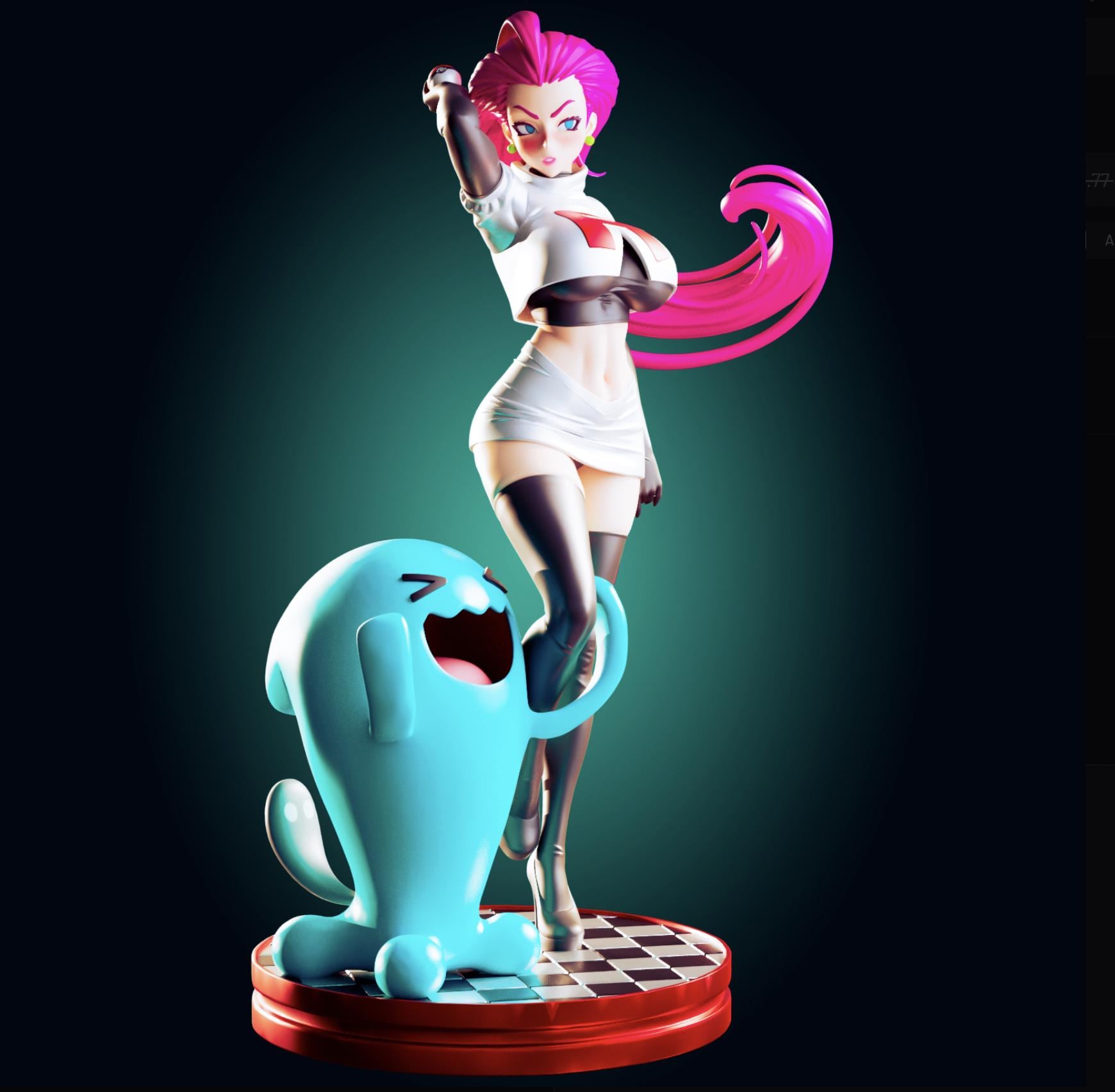 Monster Trainer Model Kit | 3D Resin Print Figurine | Designed by Officer Rhu