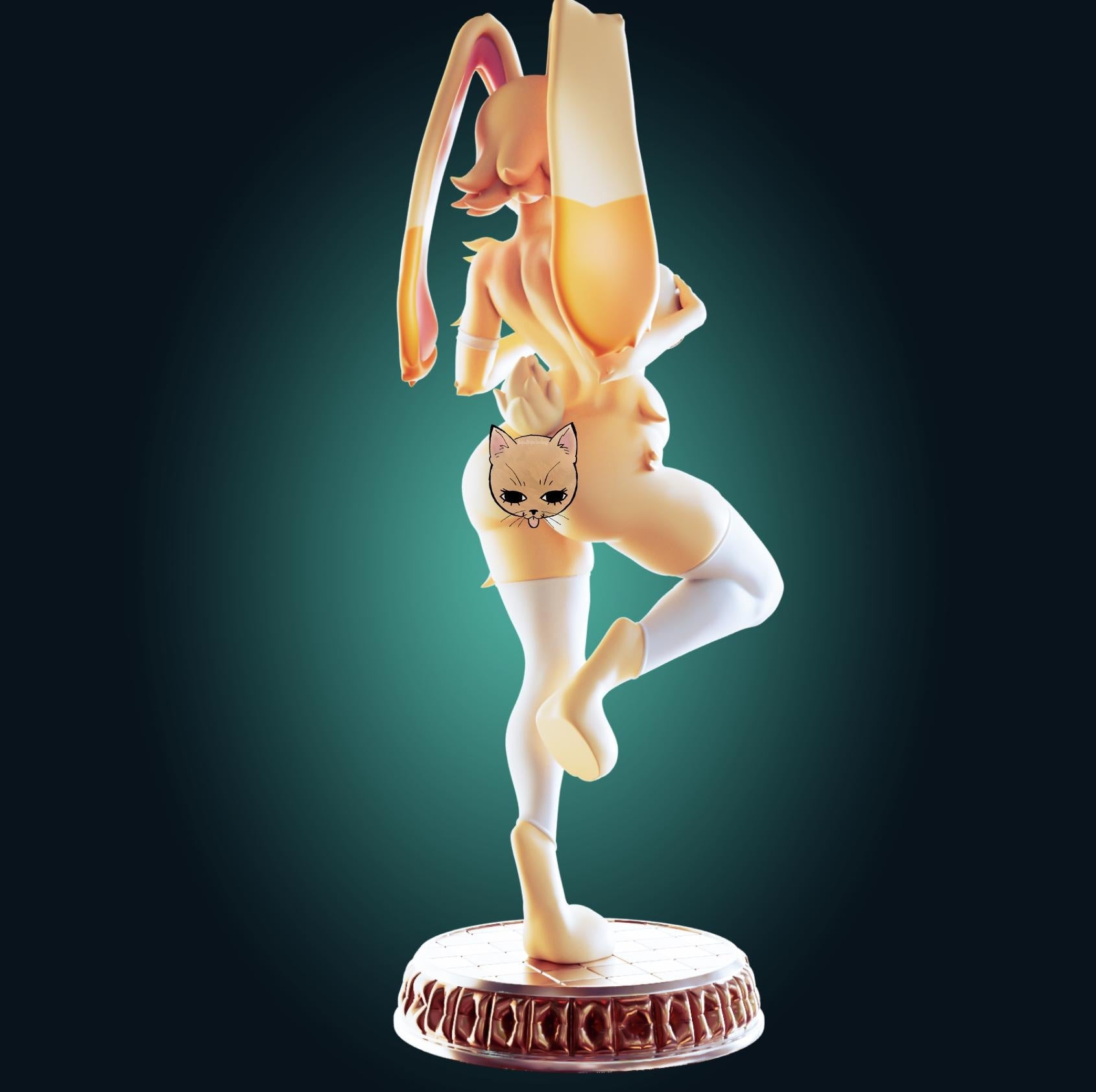 Bunny Girl Resin Model Kit - Designed by Officer Rhu