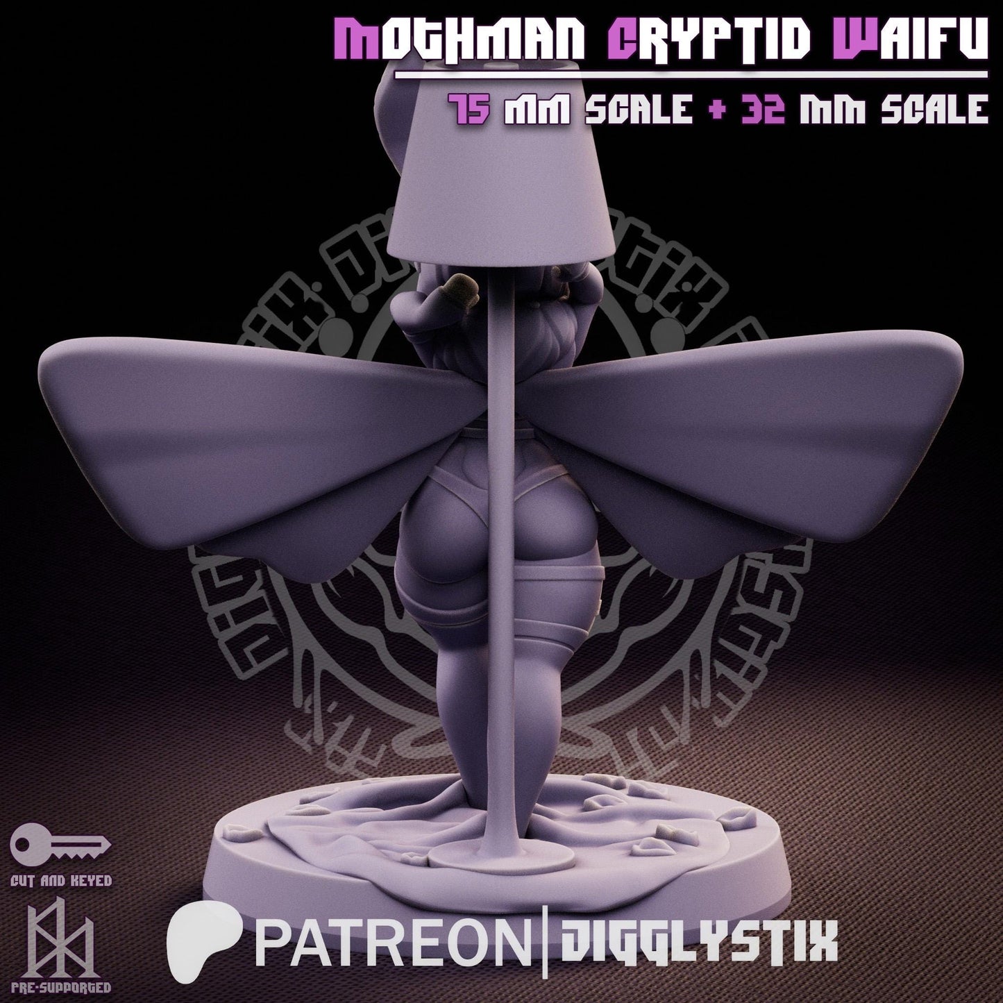 Gym Girl Resin Model Kit - Designed by Officer Rhu